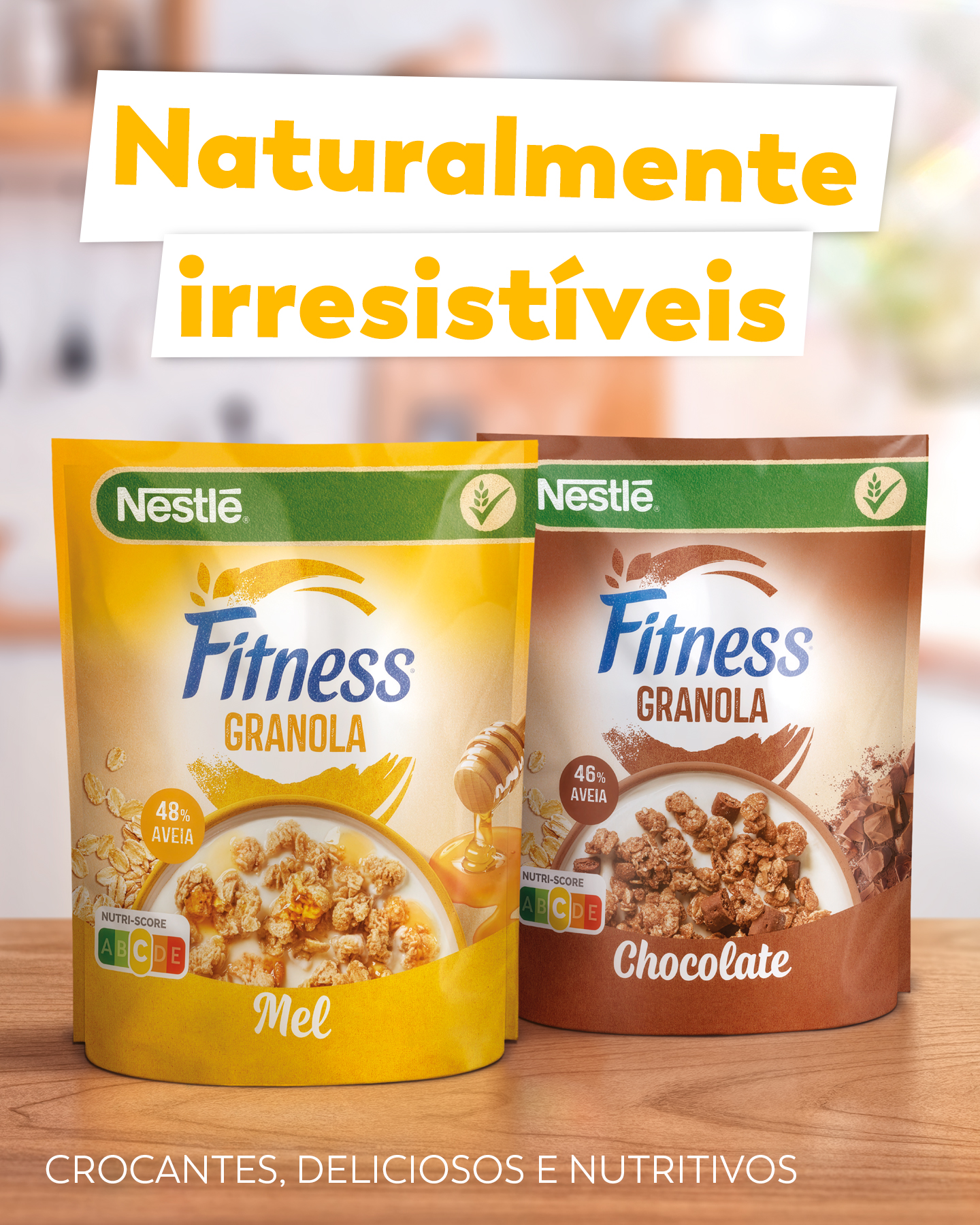 Nestlé Fitness Facebook ad