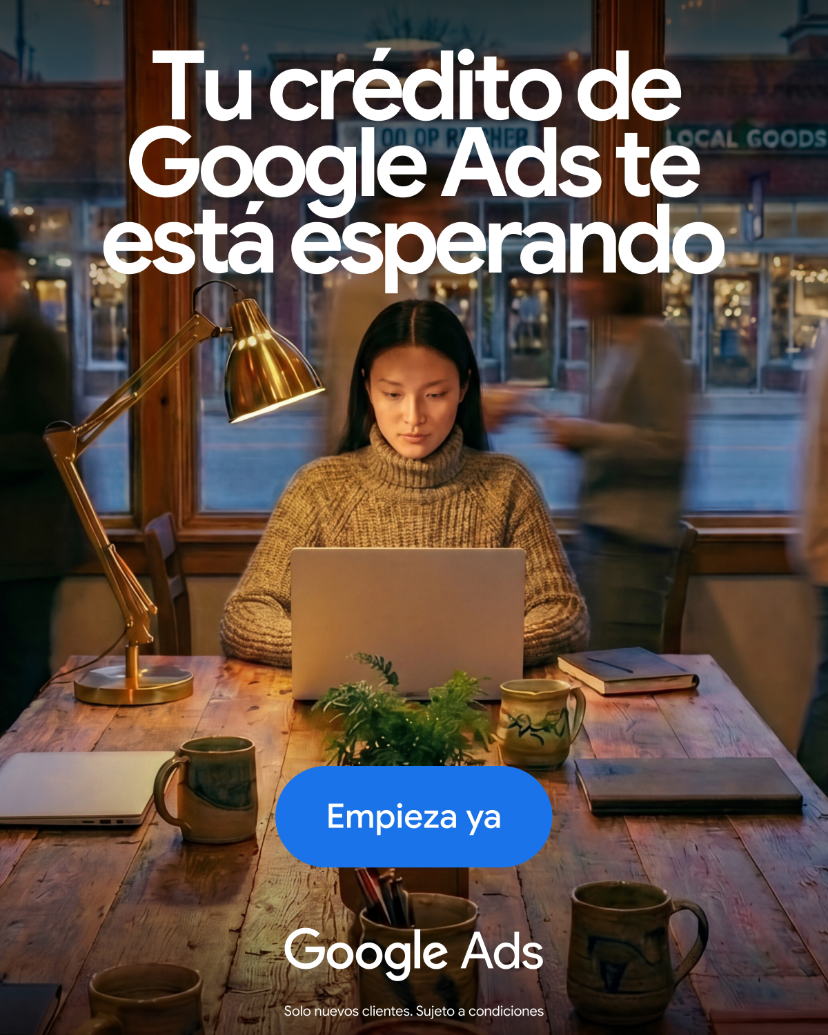 Google Ads Facebook ad