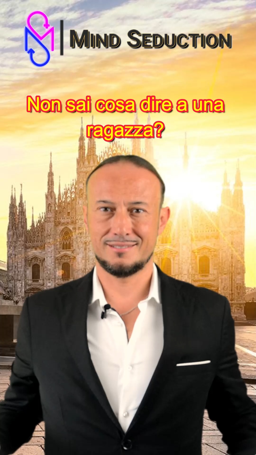 MindSeduction Academy Facebook ad: Non sai cosa dire a una ragazza? Ecco la frase che sblocca…