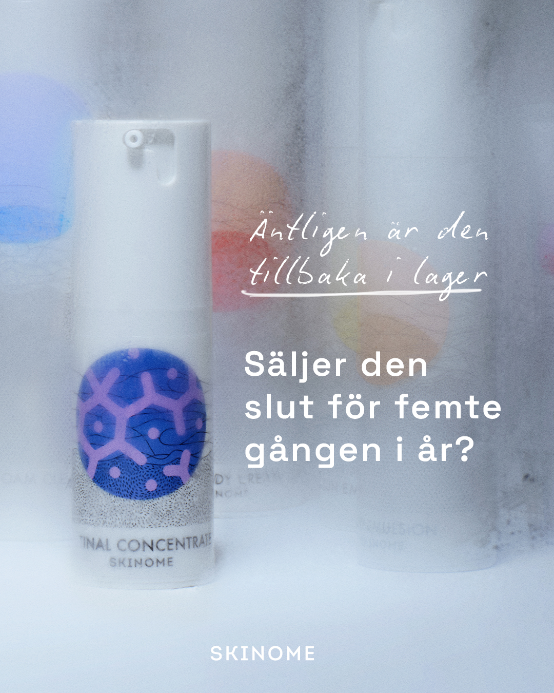 Skinome Facebook ad
