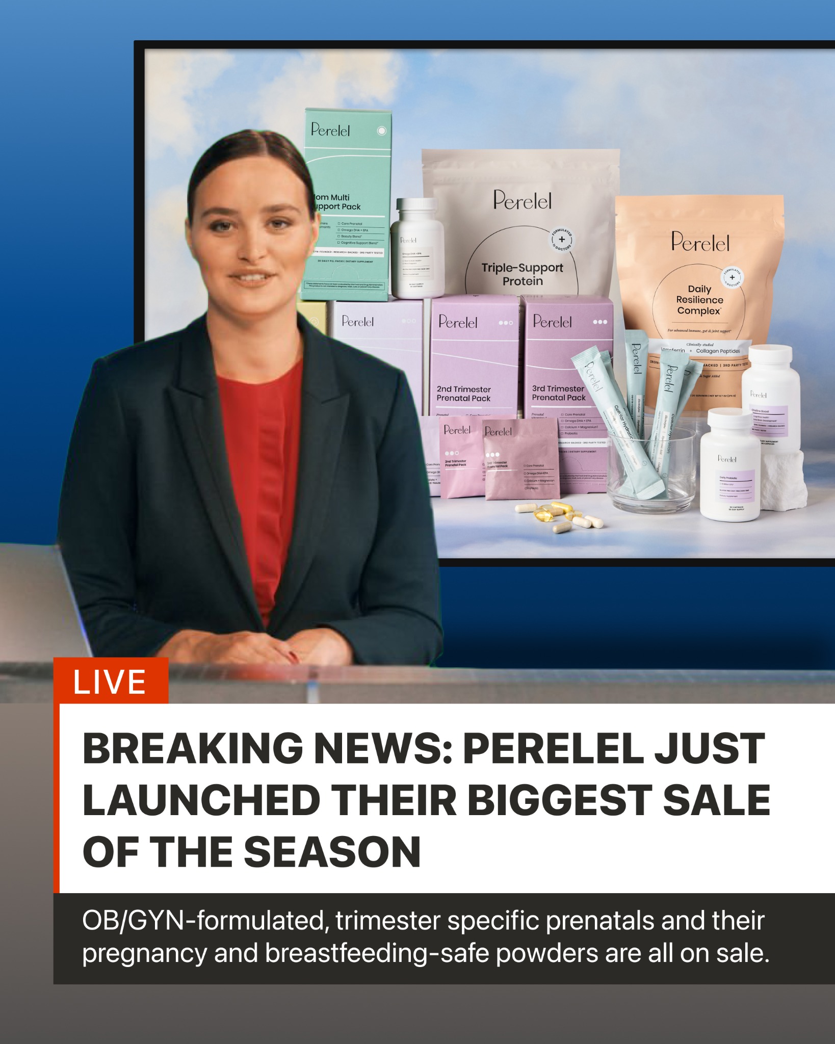Perelel Facebook ad