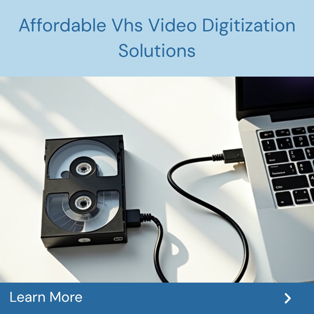 SearchableOnline Surge Facebook ad: Unlock Options For VHS Video Digitization Today.