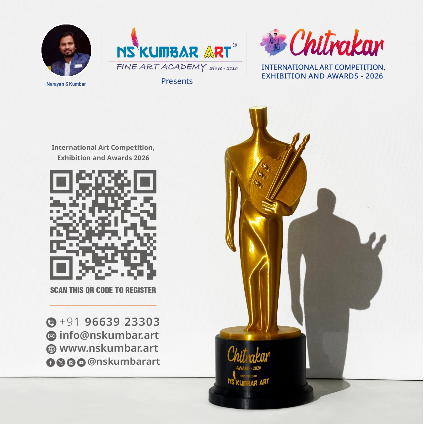 nskumbarartist Facebook ad: Register Now - Chitrakar 2026