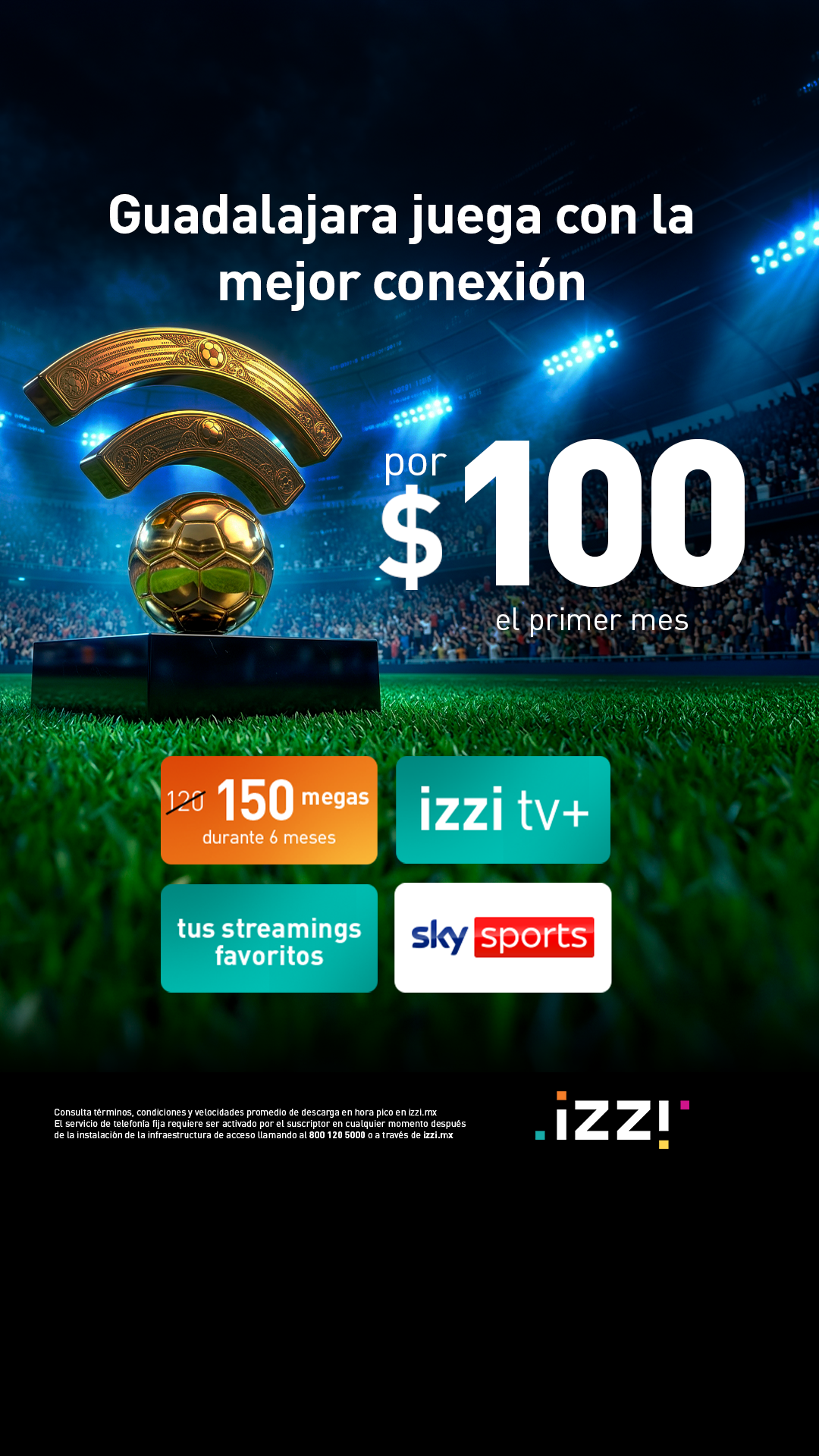izzi telecom Facebook ad