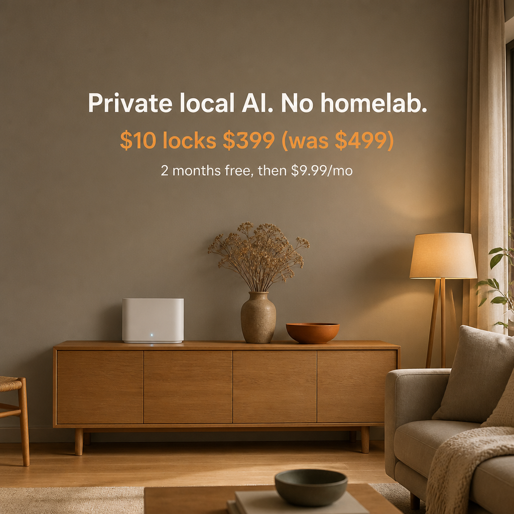 Vauble Studio Facebook ad: Plug in. Add family. Done.