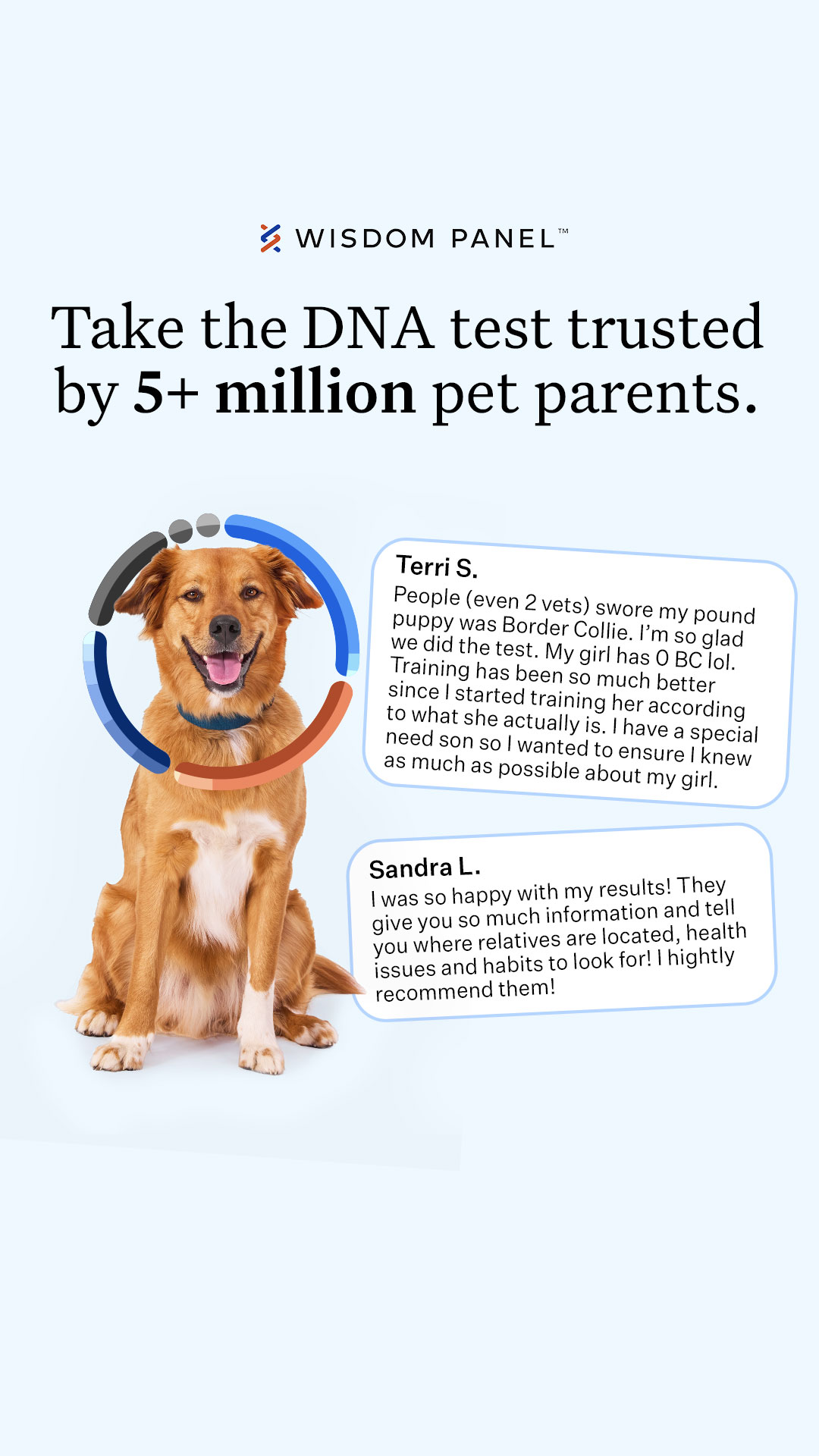 Wisdom Panel Facebook ad