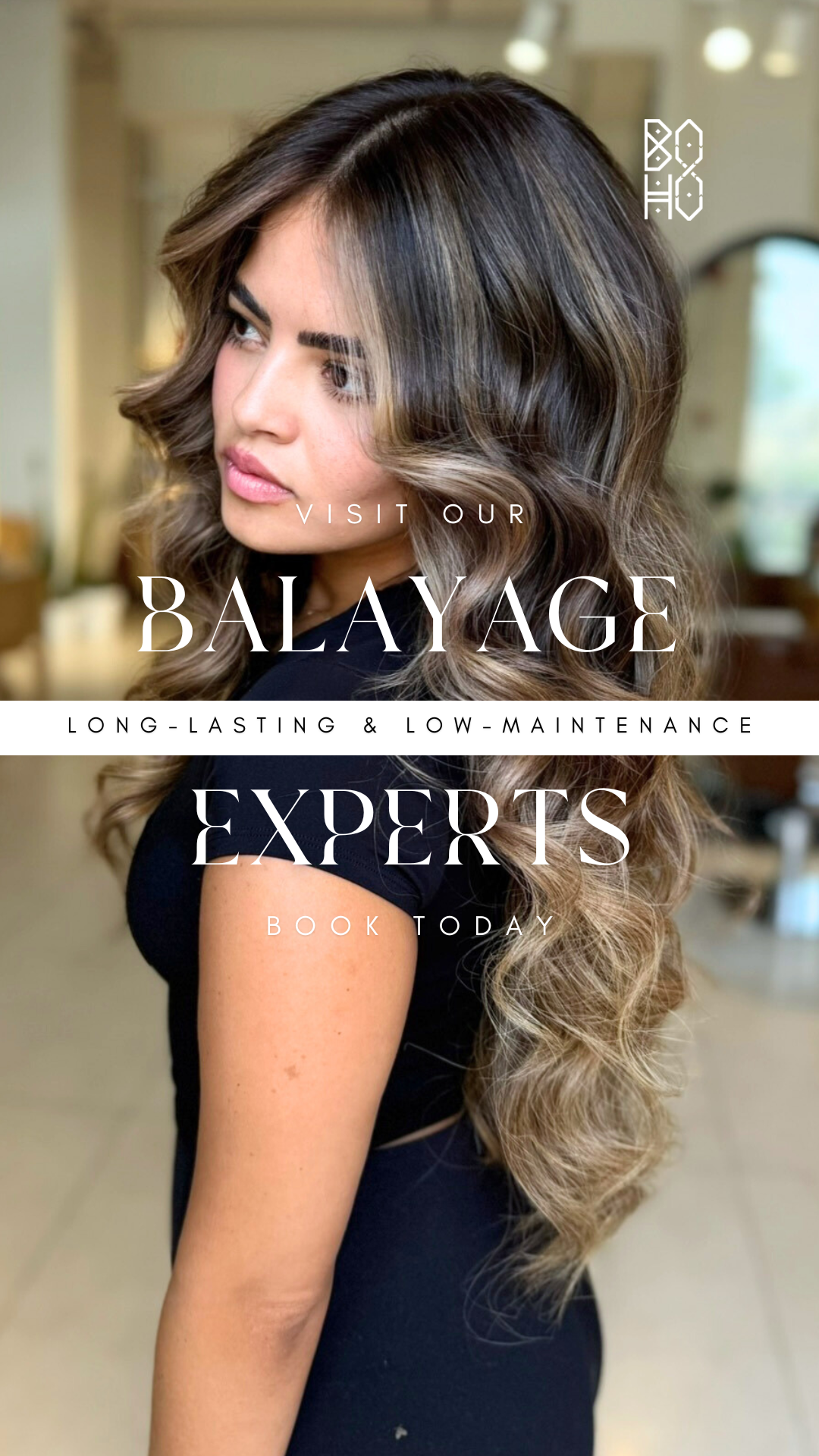 Boho Salon Facebook ad