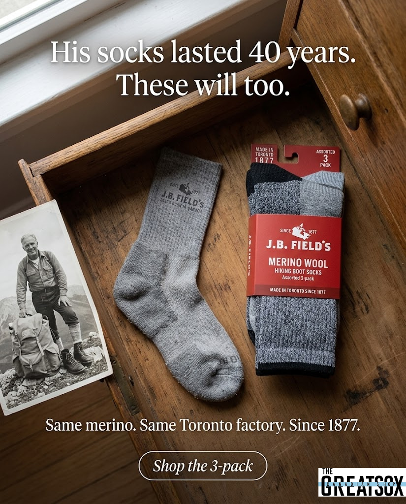 The Great Canadian Sox Shop Facebook ad