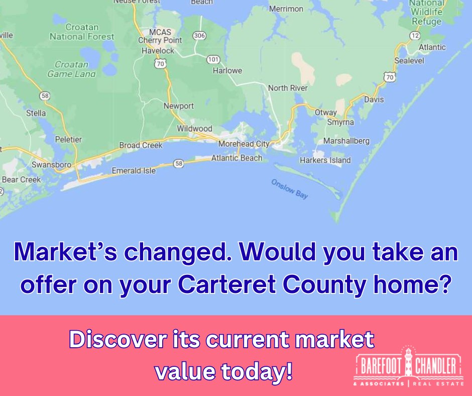 Barefoot-Chandler & Associates Real Estate Facebook ad: How Much is My Home Worth? - Get Free Report…