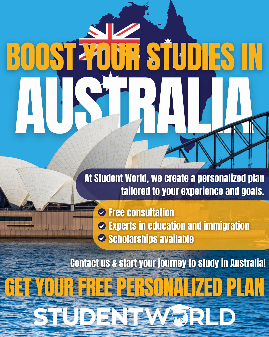 StudentWorld Facebook ad: Explore Your Options With Us!