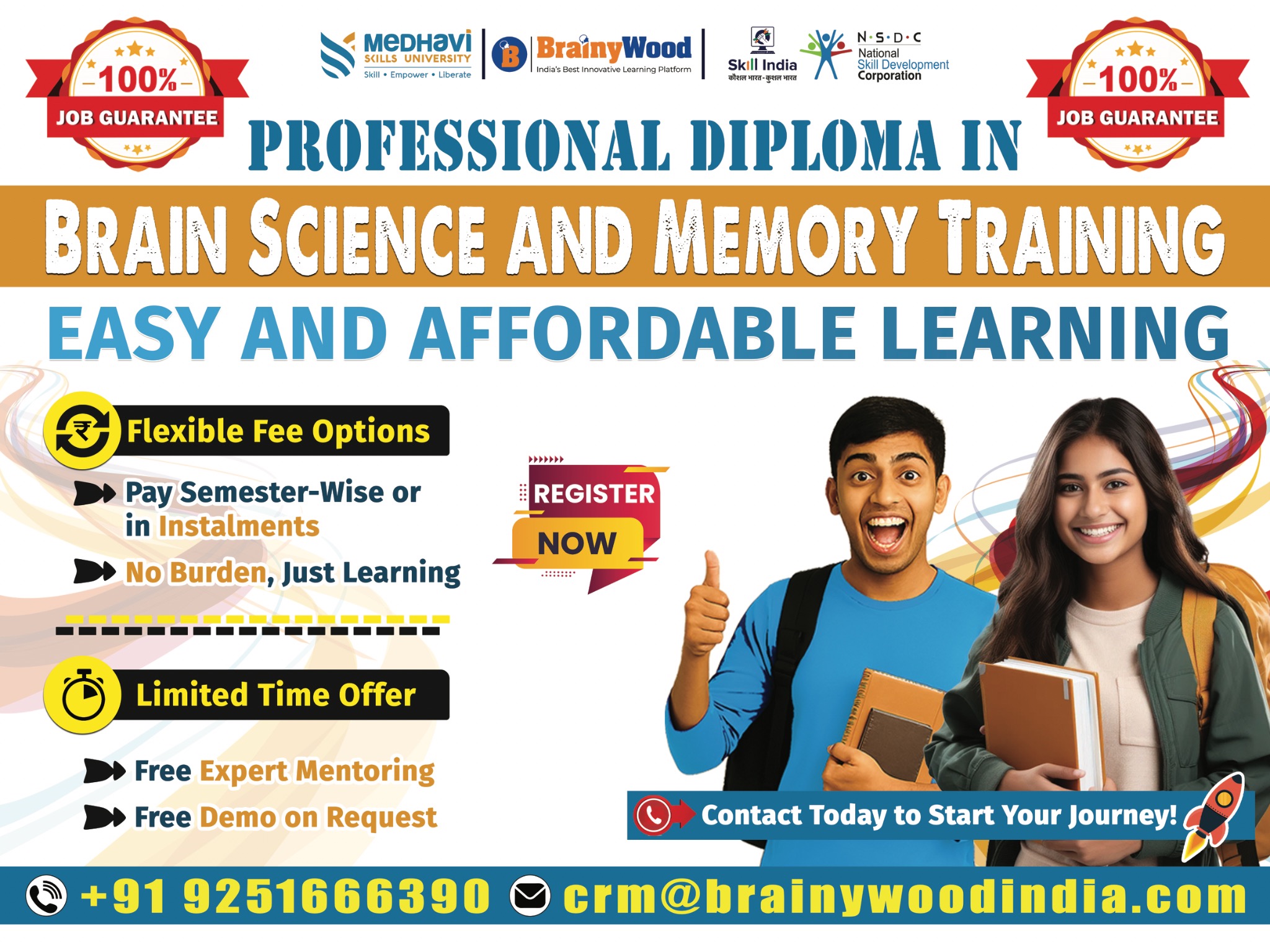 Brainywood Facebook ad