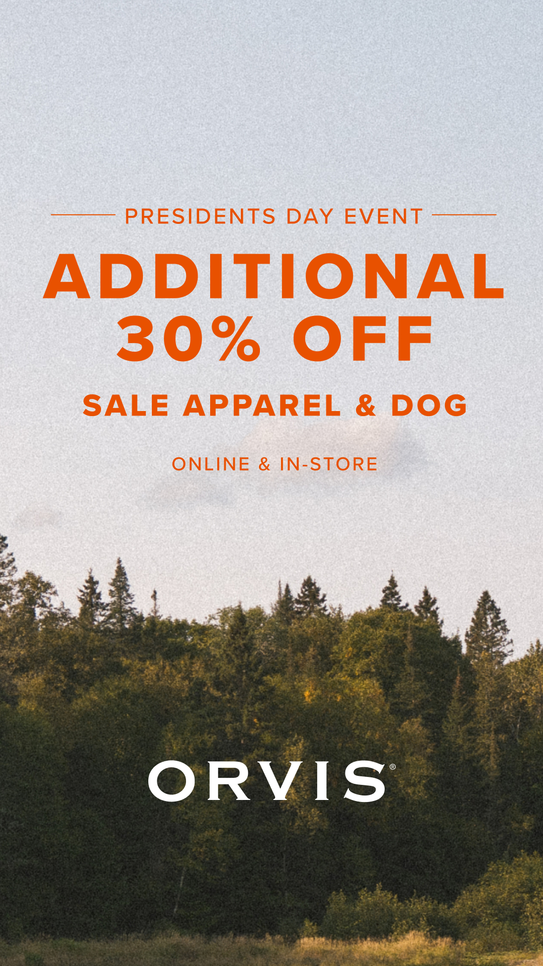 Orvis Facebook ad