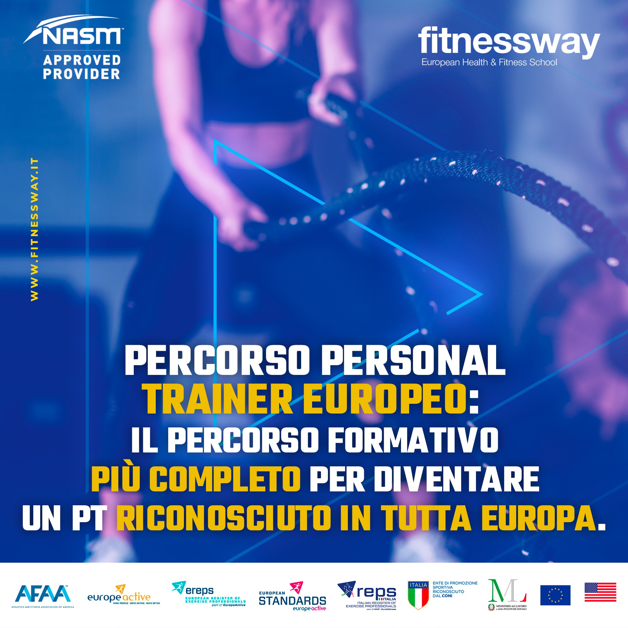 Fitnessway - Accademia Nazionale Fitness Facebook ad from Jan 7, 2026