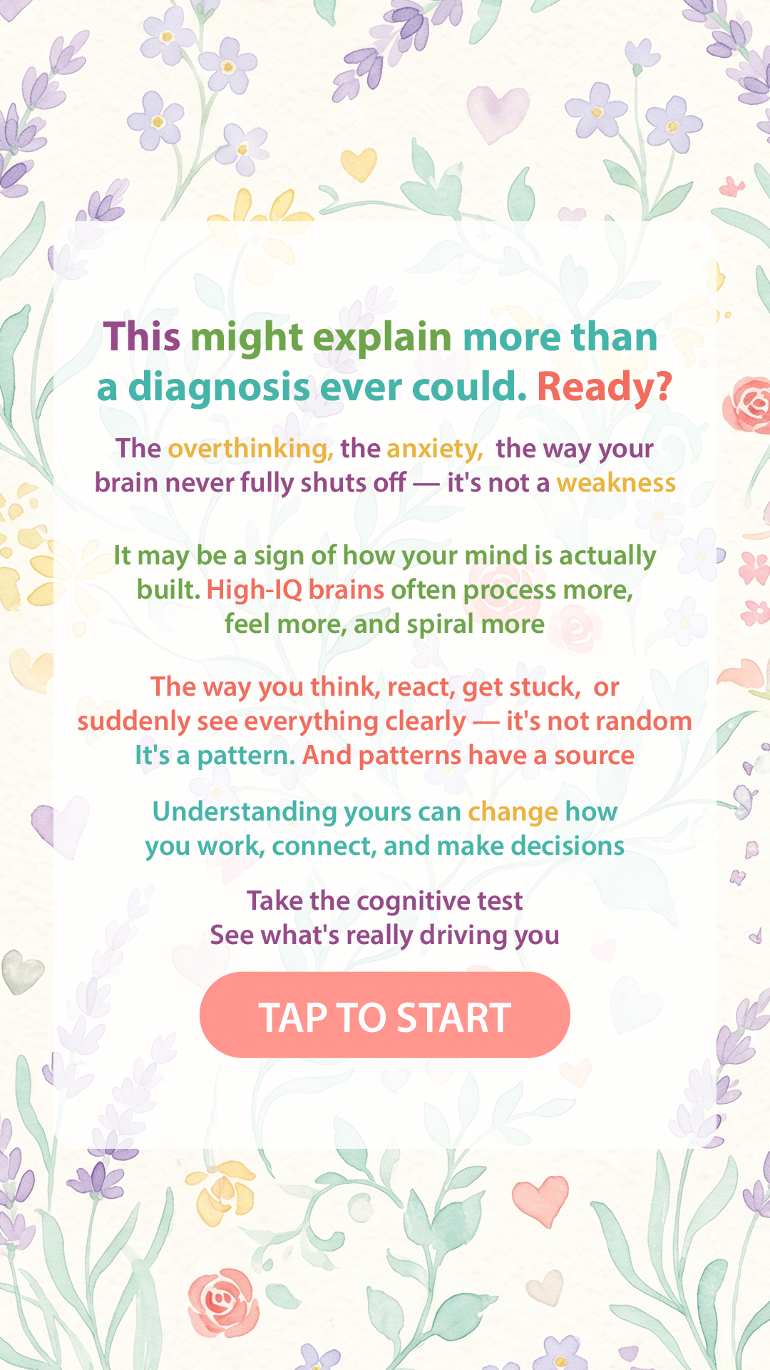 Brain Health Check Facebook ad