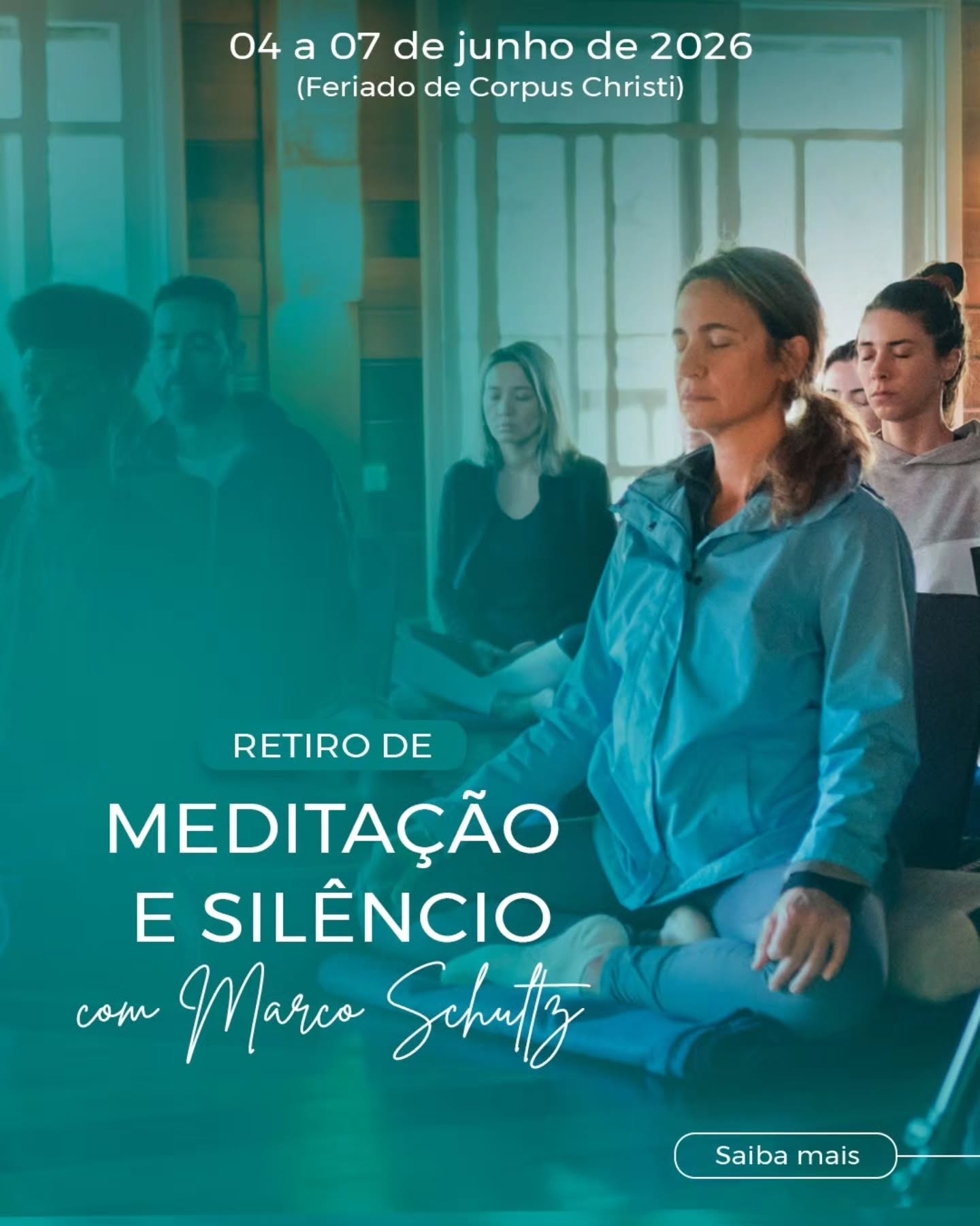 Simplesmente Yoga com Marco Schultz Facebook ad: A prática da meditação é um elemento fundamental…
