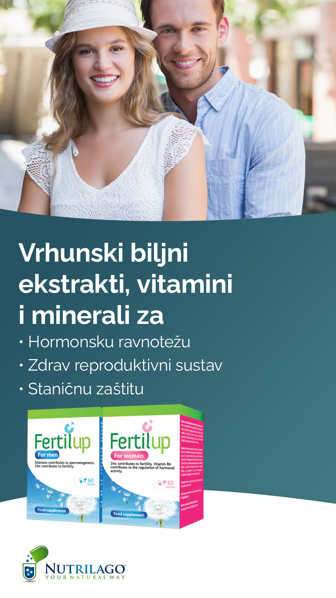 Nutrilago Hrvatska Facebook ad