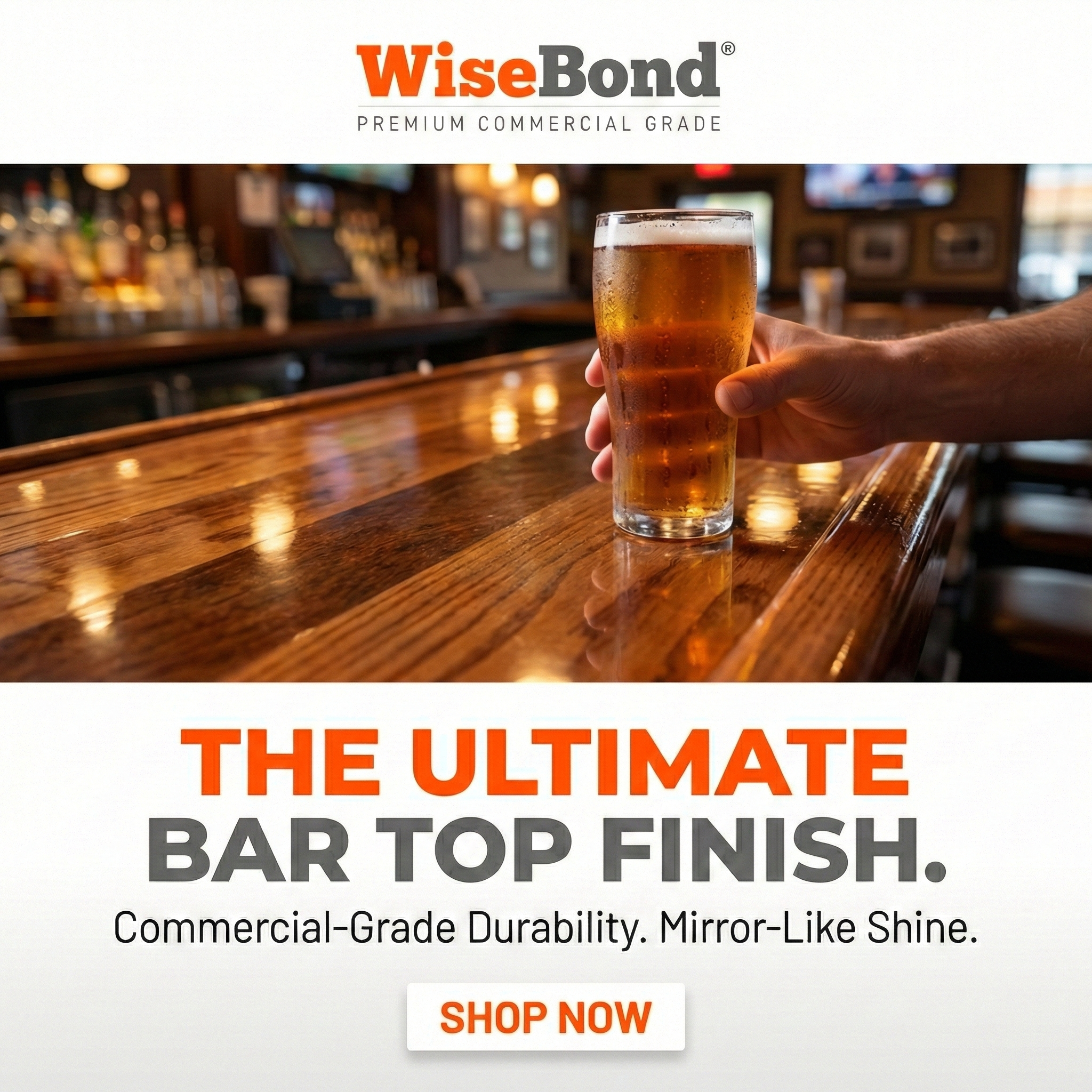 WiseBond Deep Pour & Table Top Epoxy Facebook ad
