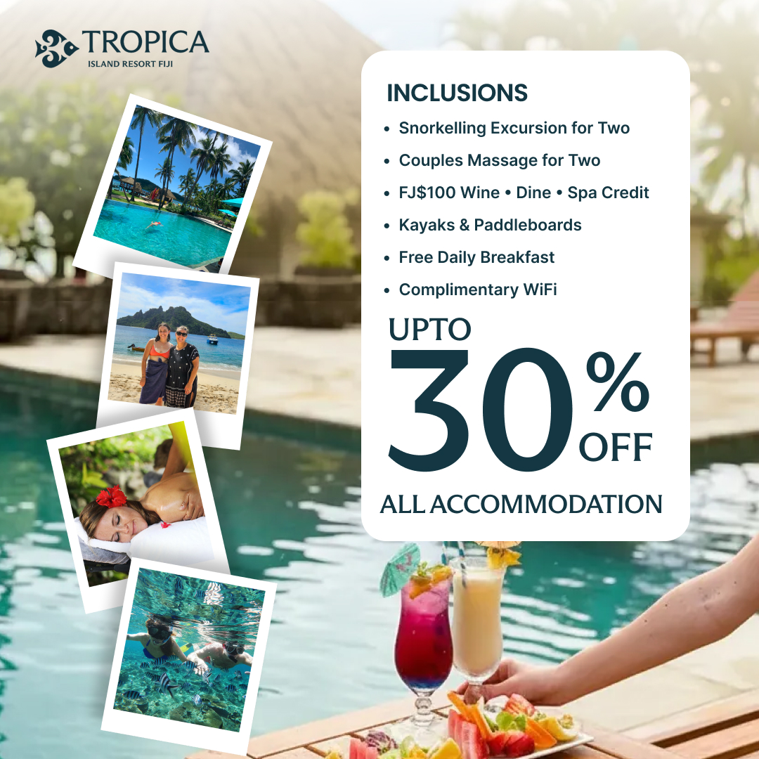 Tropica Island Resort Facebook ad