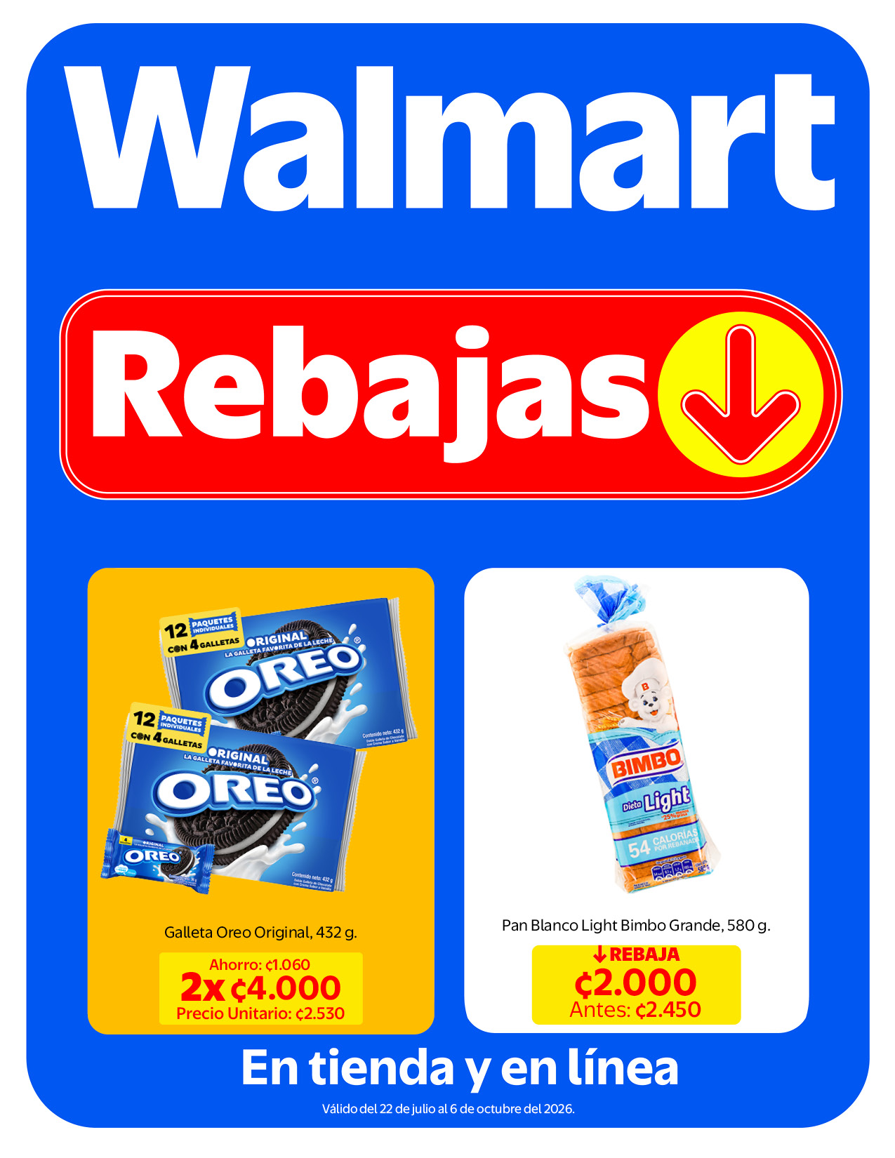 Walmart Costa Rica Facebook ad