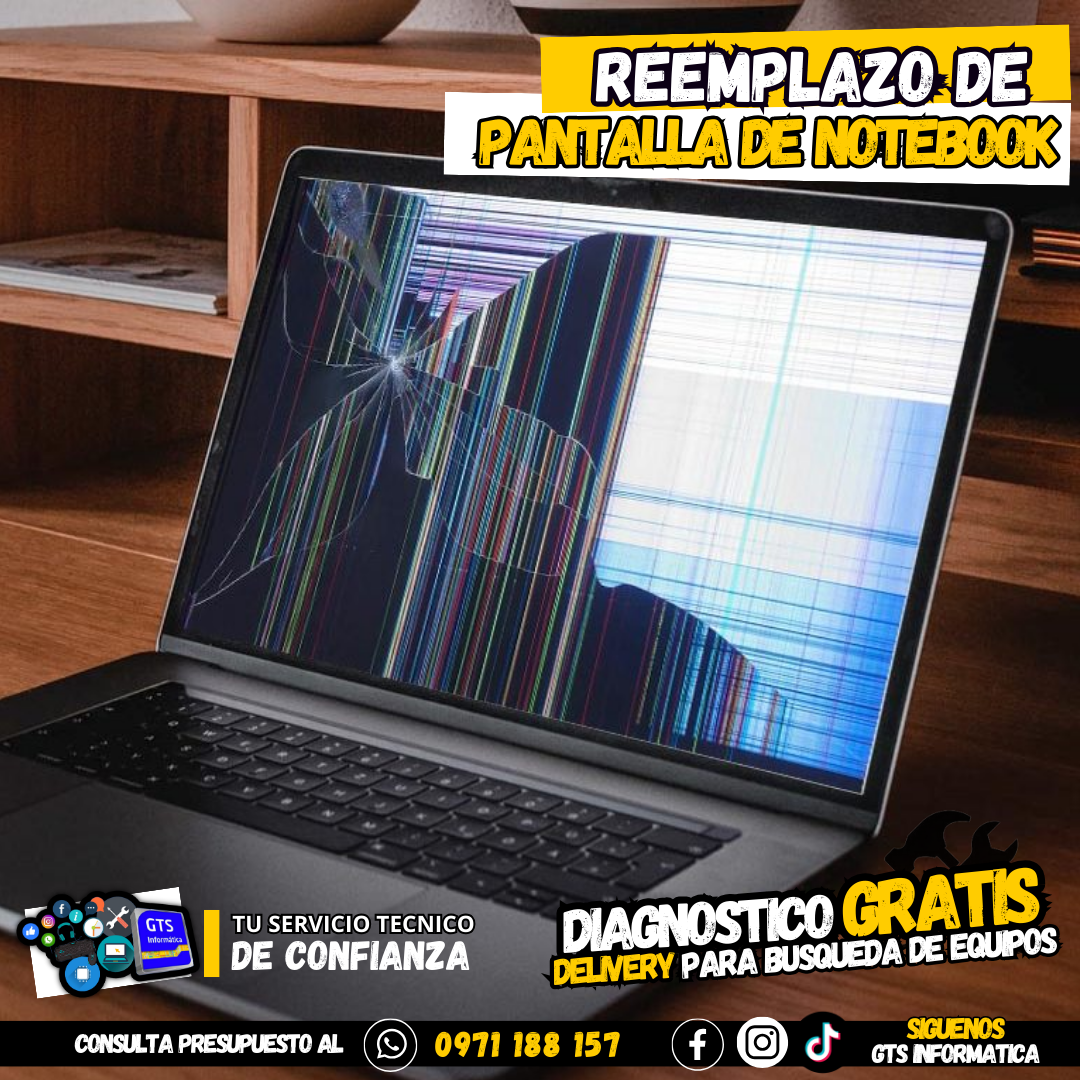 GTS Informatica Facebook ad: SERVICIO TECNICO DE NOTEBOOKS, PCs y CONSOLAS DE…