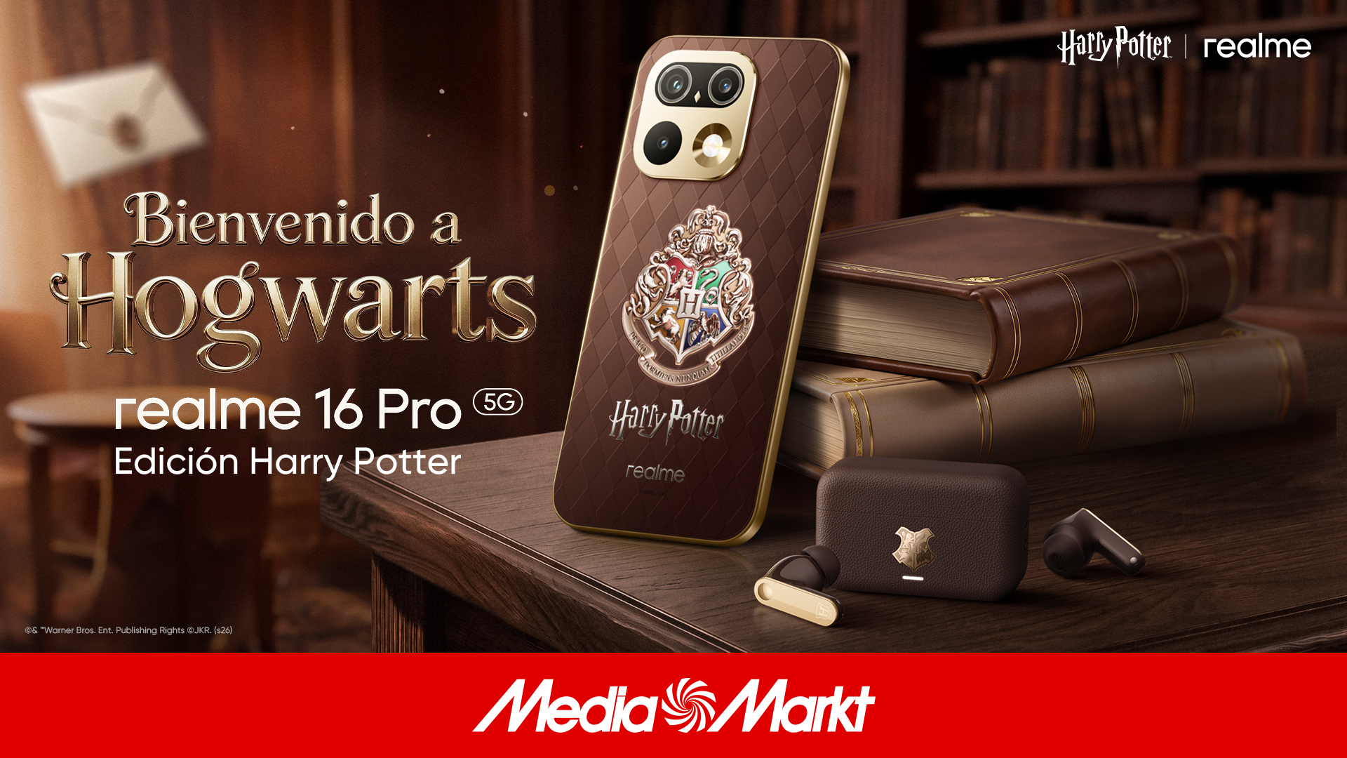 MediaMarkt España Facebook ad: Bienvenido a Hogwarts