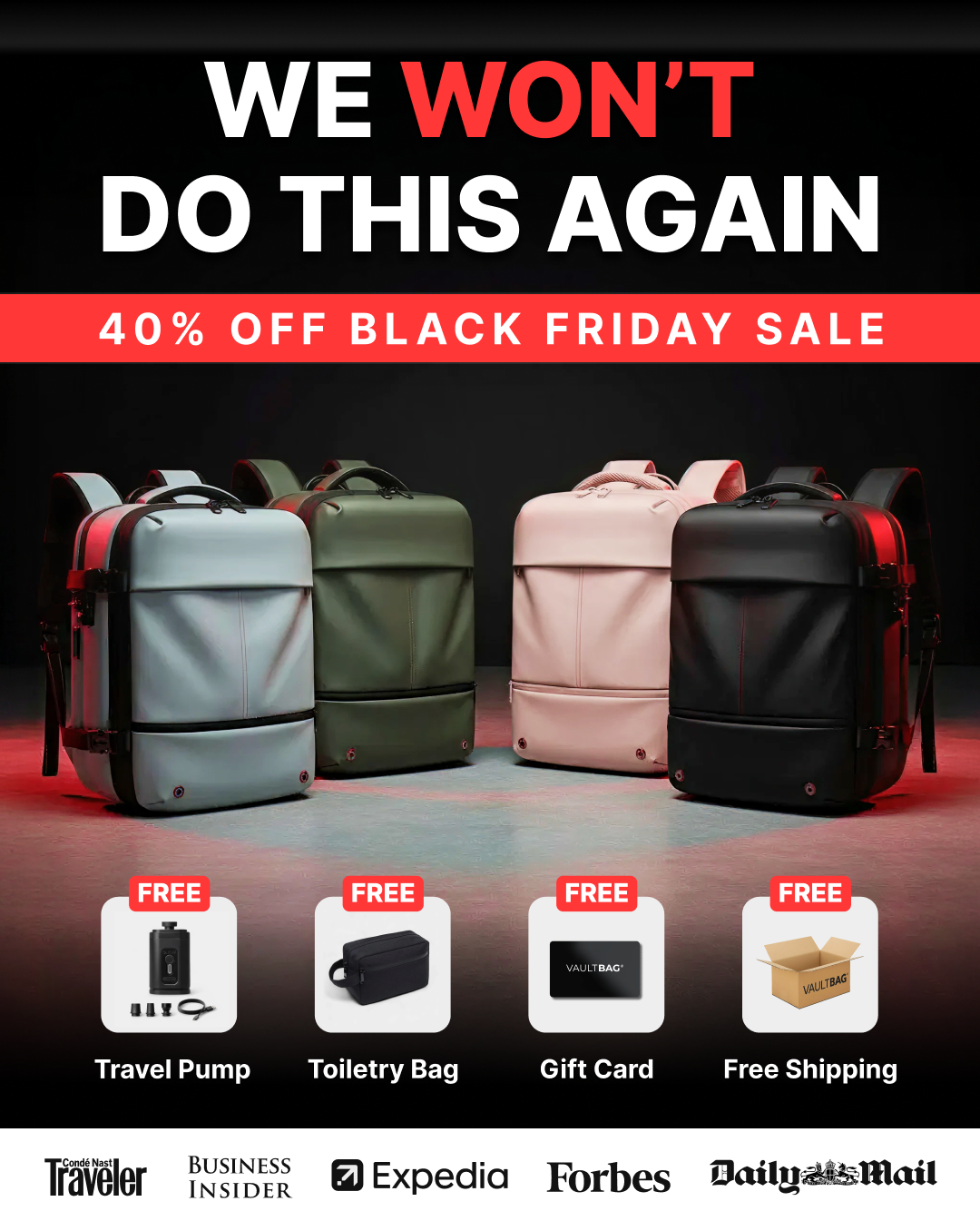 VAULTBAG Facebook ad