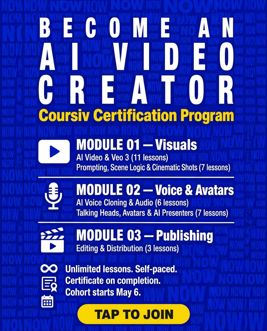 AI Weekly Facebook ad