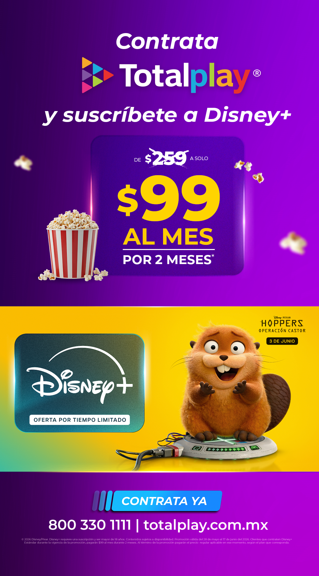 Totalplay Facebook ad
