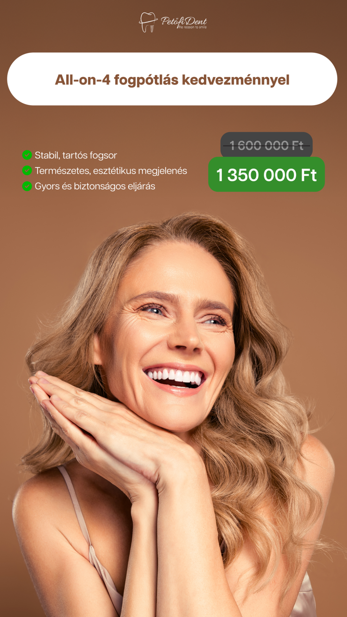 Petőfi Dent Facebook ad from Mar 23, 2026