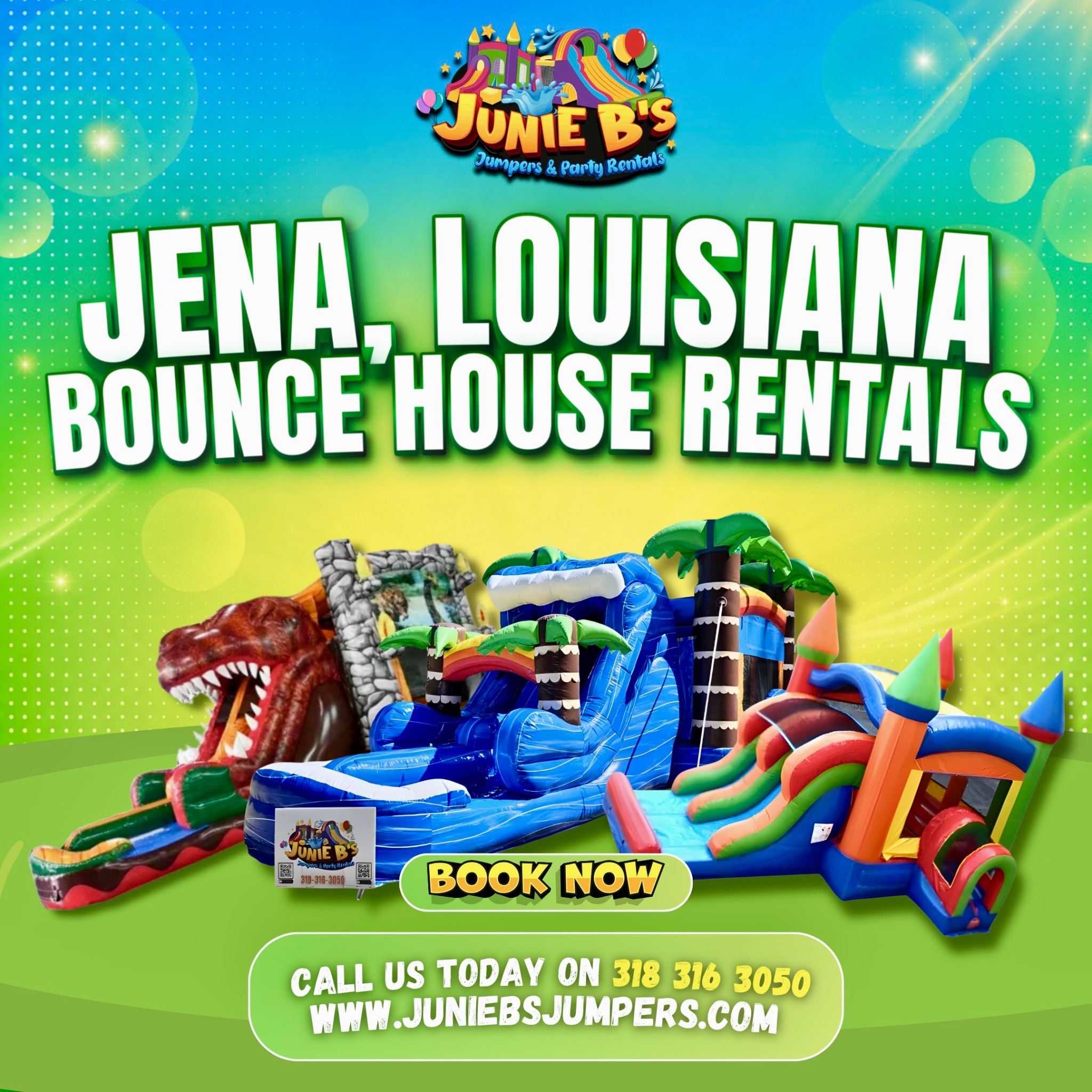 Junie B's Jumpers & Party Rentals Facebook ad