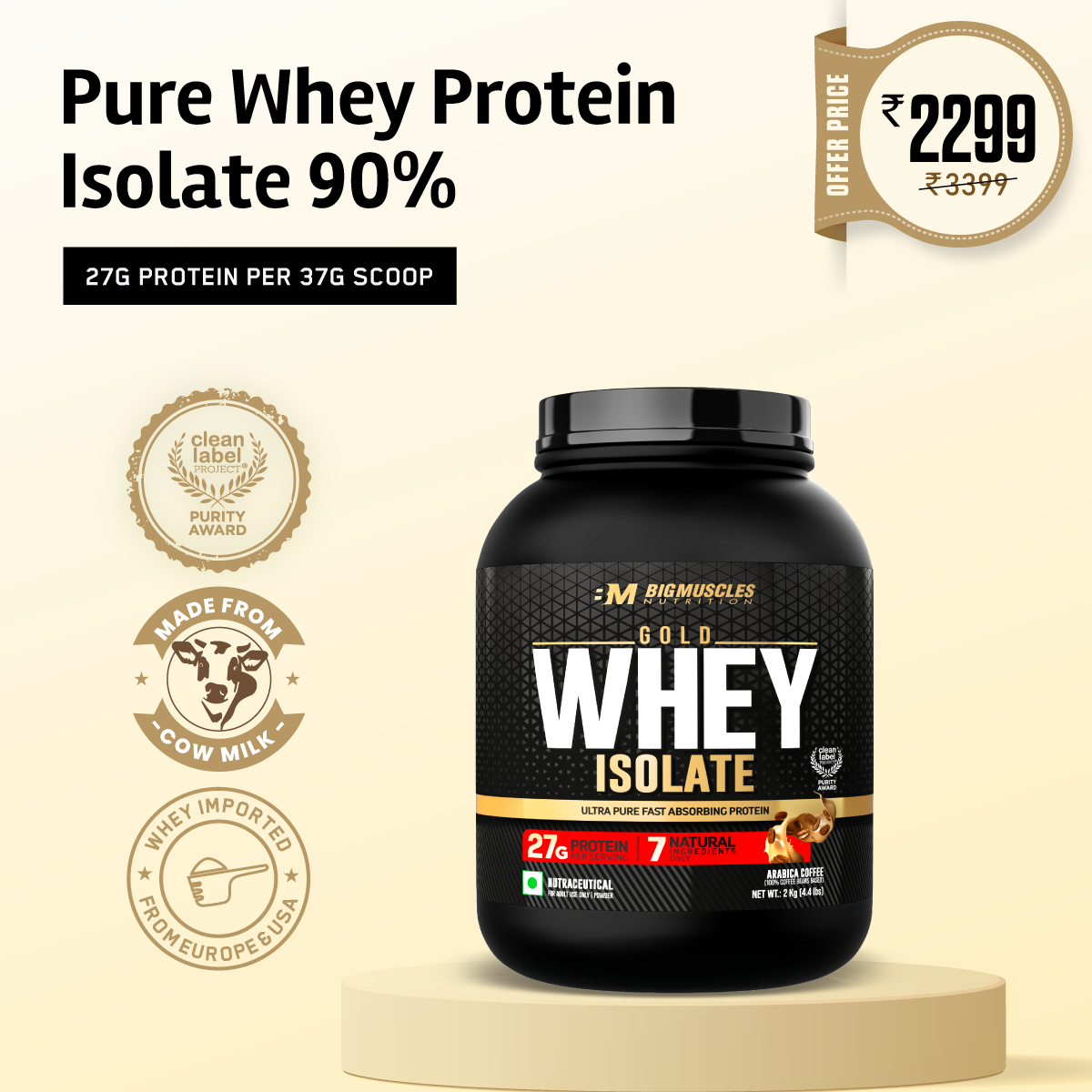 BigMuscles Nutrition Facebook ad