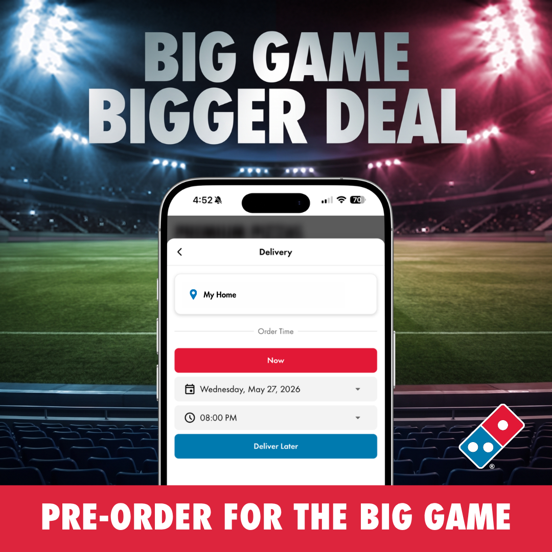 Domino's Pizza Forest Lake Facebook ad: Dominos Forest Lake
