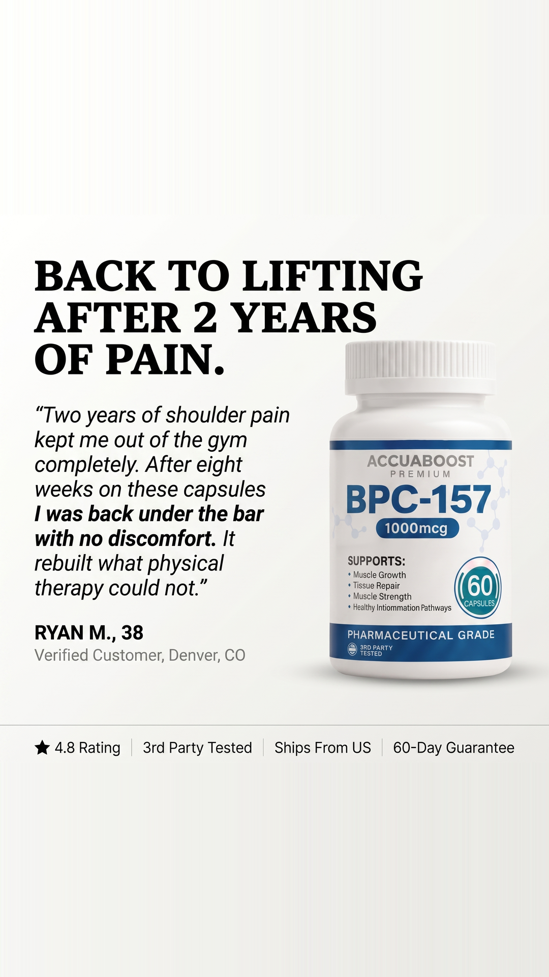 AccuaBoost USA Facebook ad from May 8, 2026