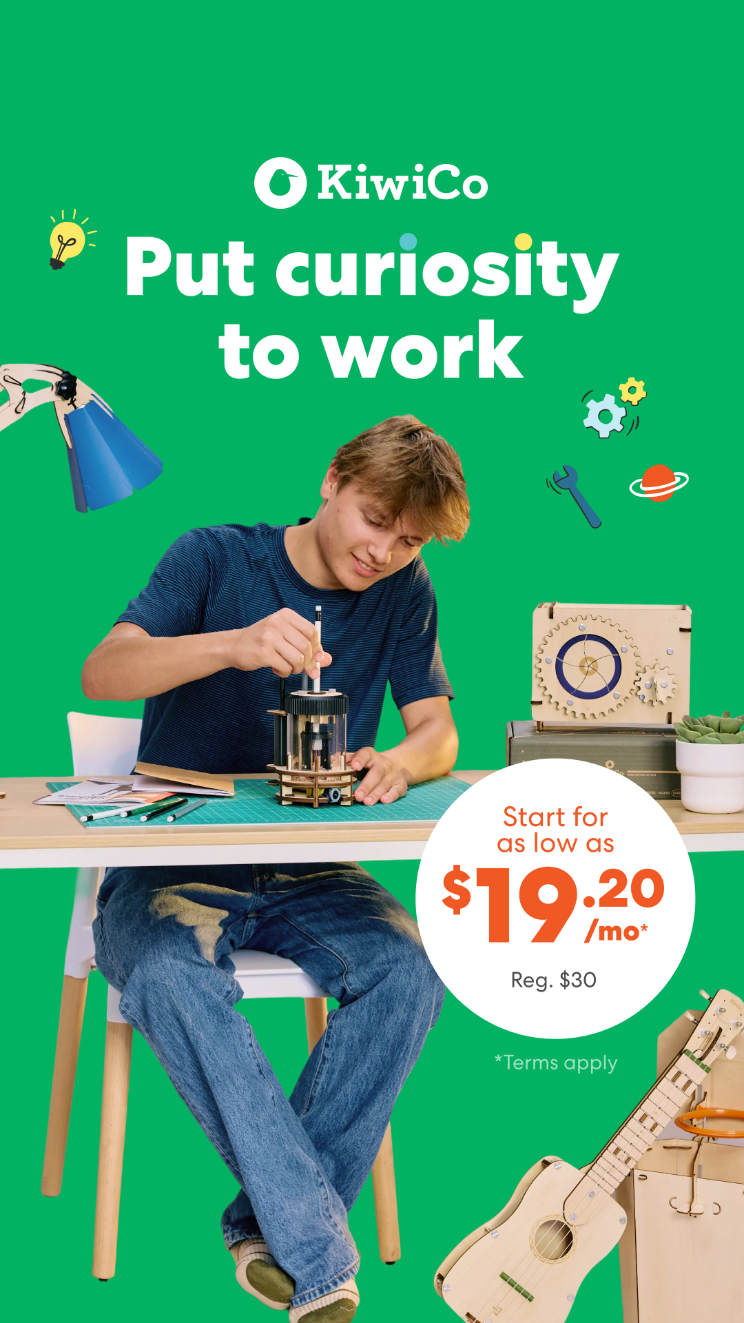 KiwiCo Facebook ad