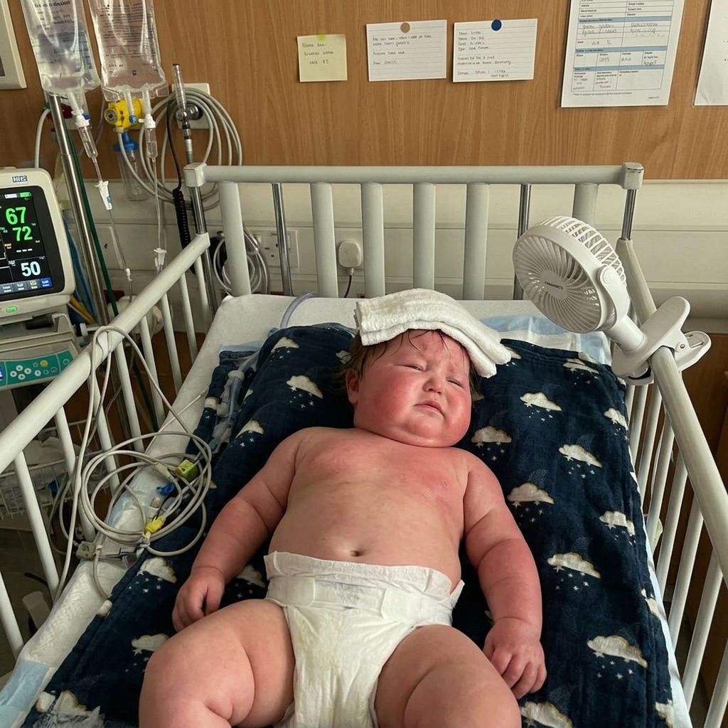 Modern Mum Facebook ad: If you have a baby during this heatwave.