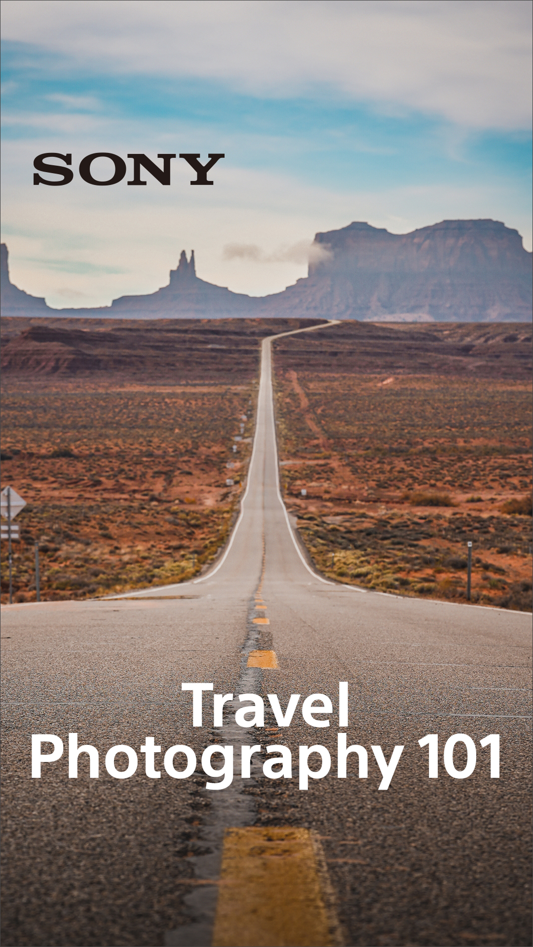 Sony - Alpha Universe Facebook ad: FREE Travel Photography Course