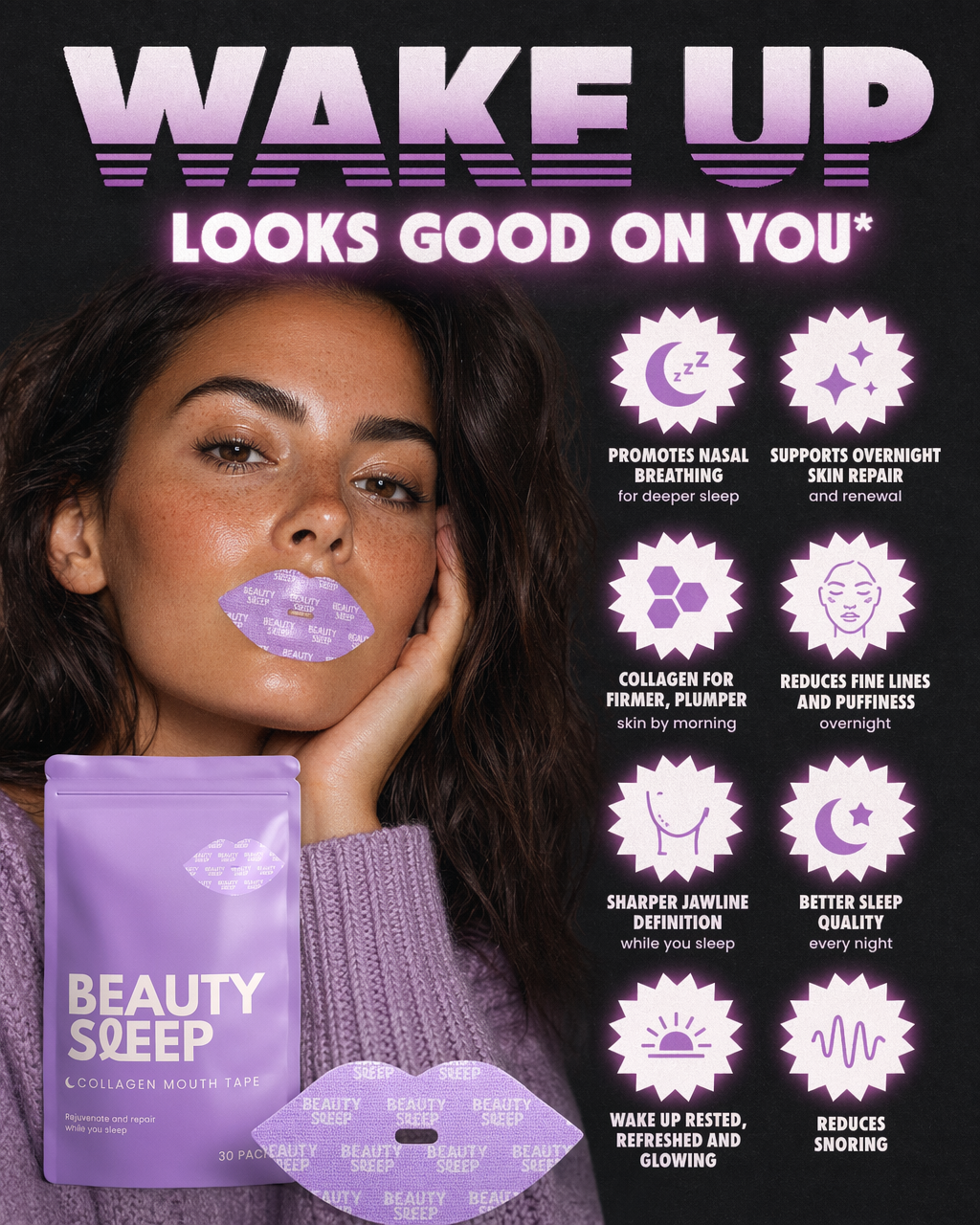 Beauty Sleep Facebook ad