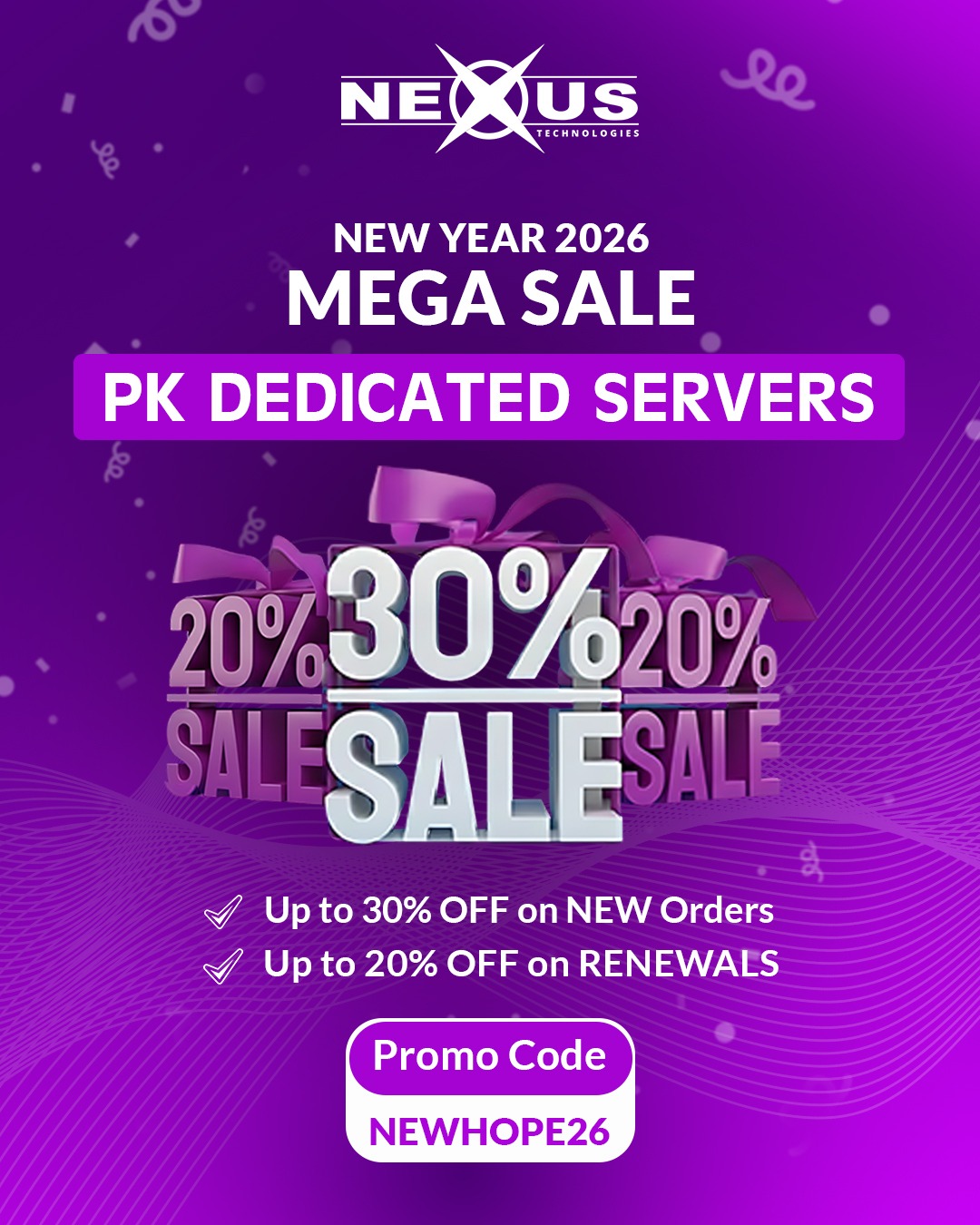 Nexus Technologies Facebook ad