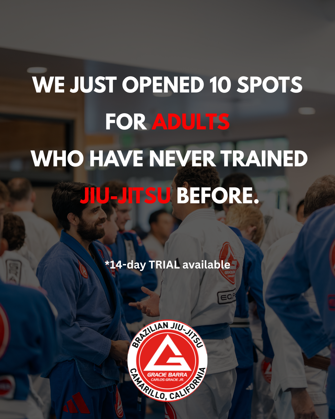 Gracie Barra Jiu Jitsu Facebook ad