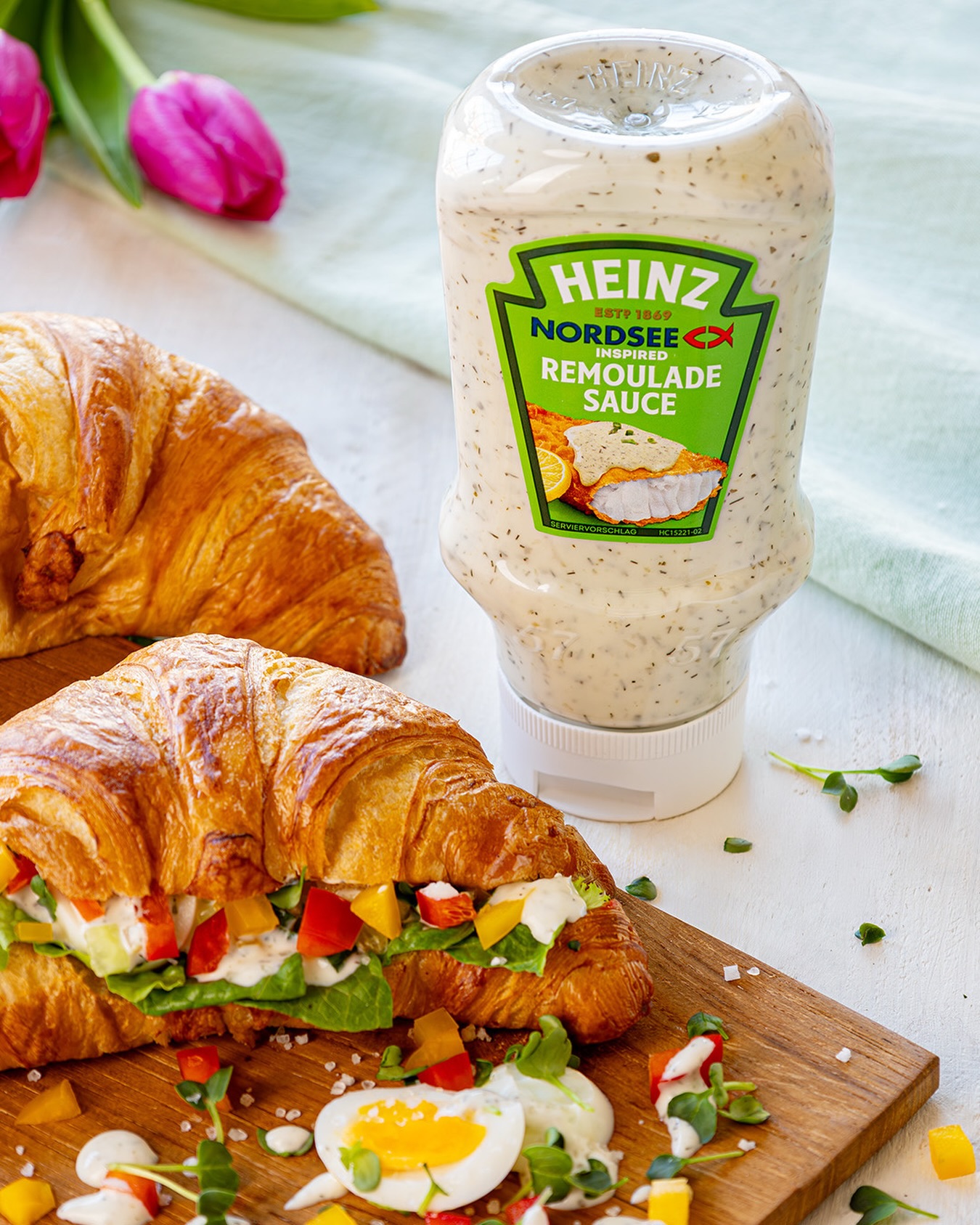 brandnooz Facebook ad: @heinz_deutschland und Nordsee haben sich zusammengetan…