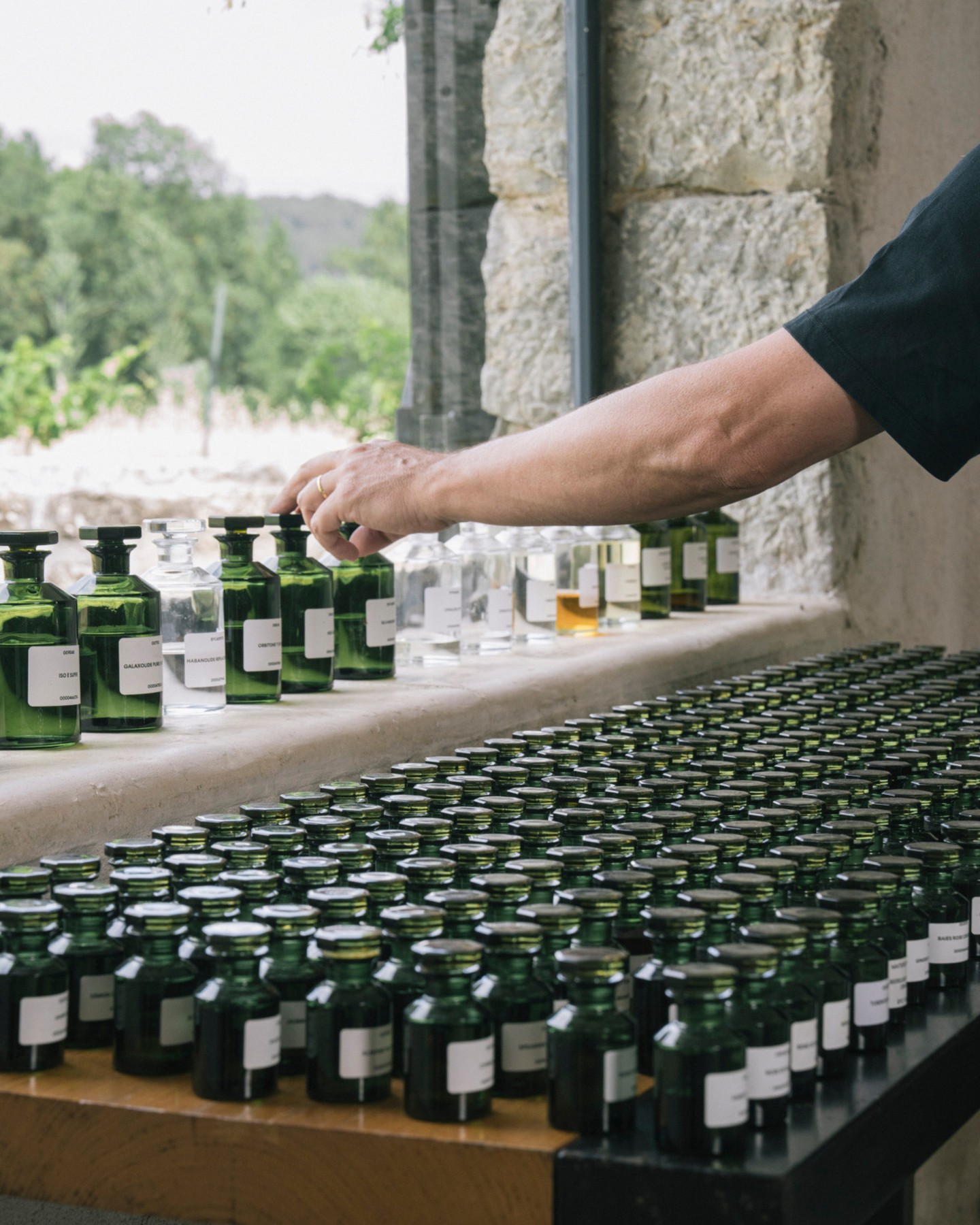 Matiere Premiere Parfums Facebook ad: In his atelier near Grasse, @aurelienguichard composes with…