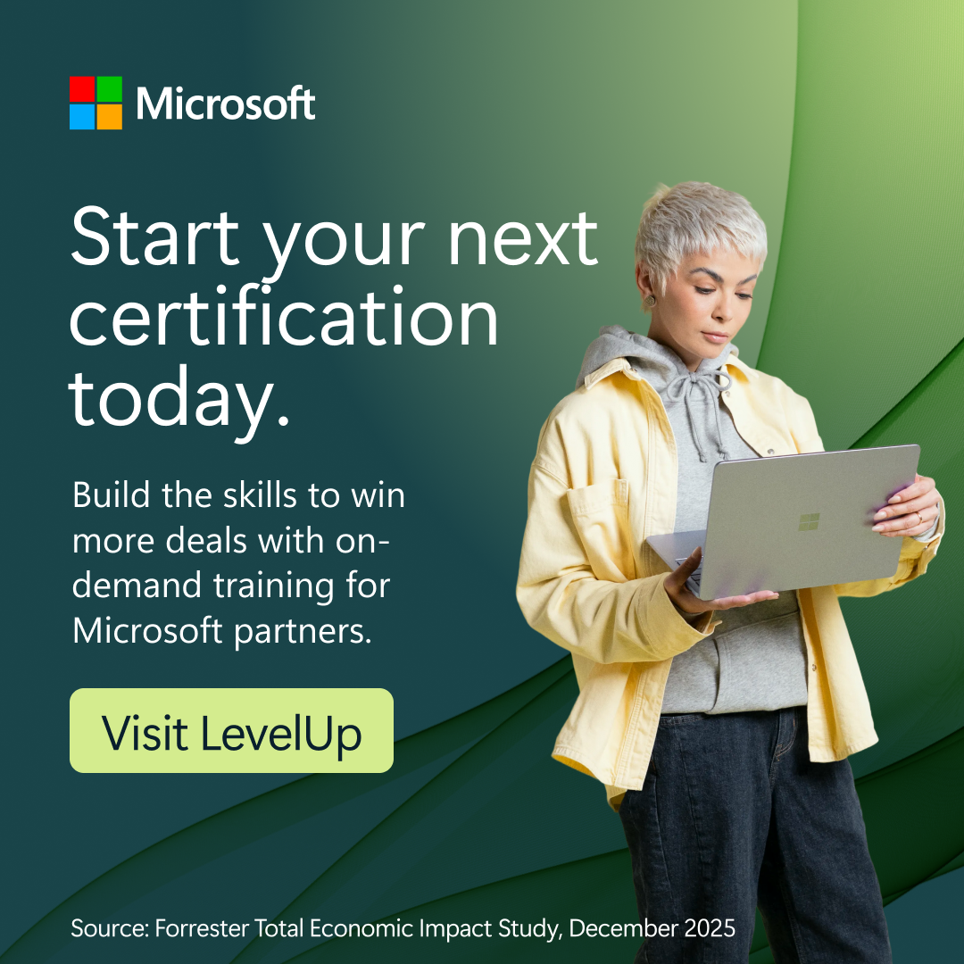 Microsoft AI Cloud Partner Program Facebook ad