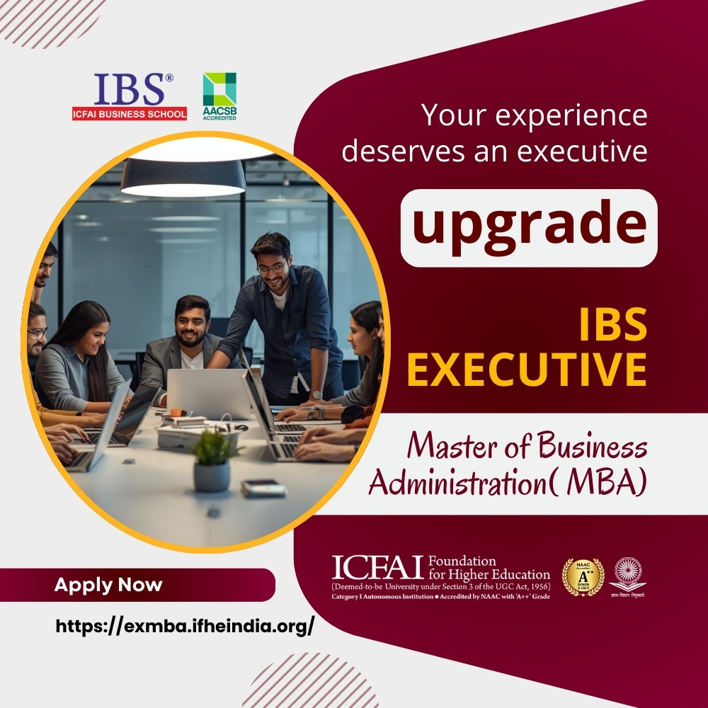 IBS Executive MBA Facebook ad