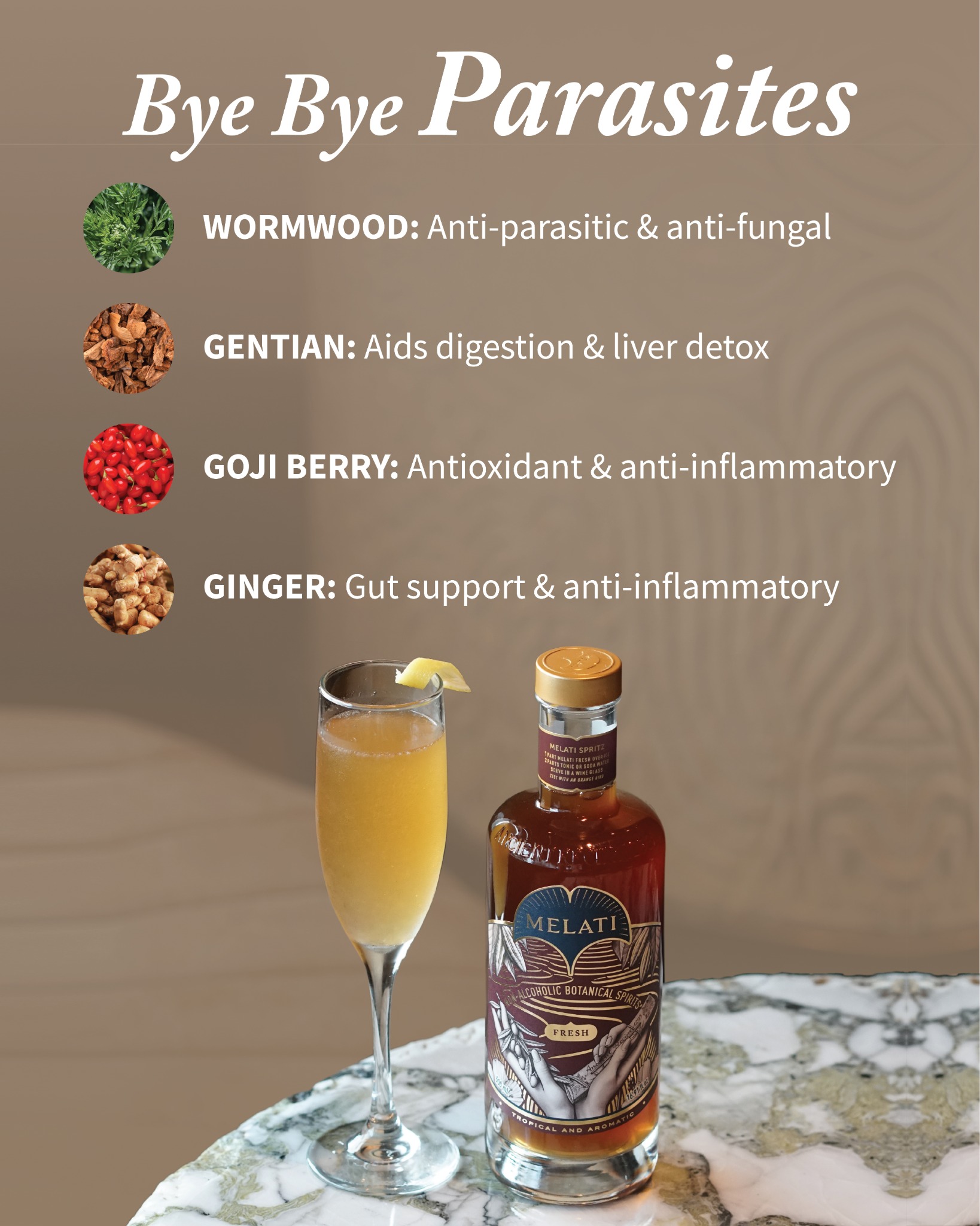 Melati Drinks Facebook ad