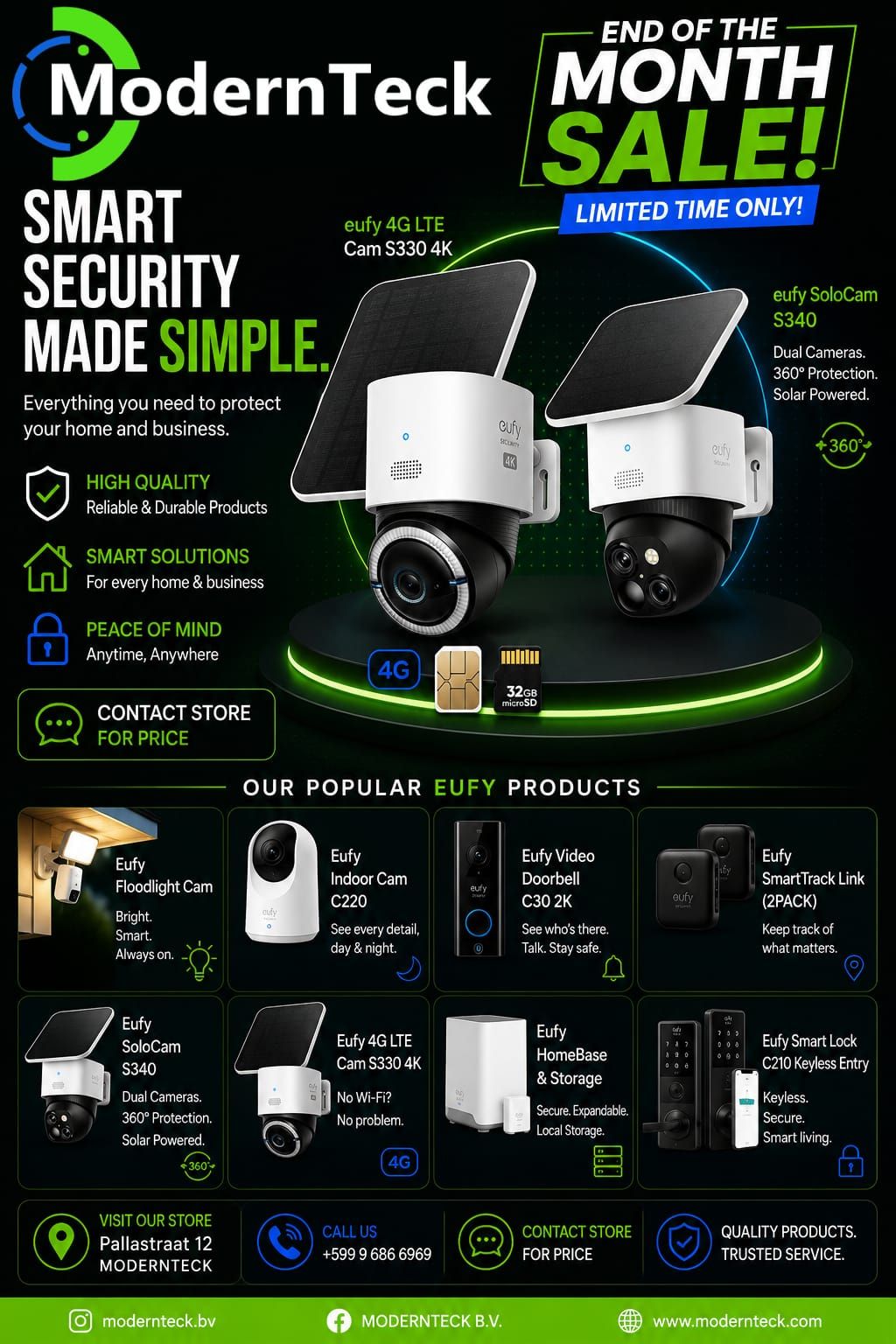 ModernTeck Facebook ad