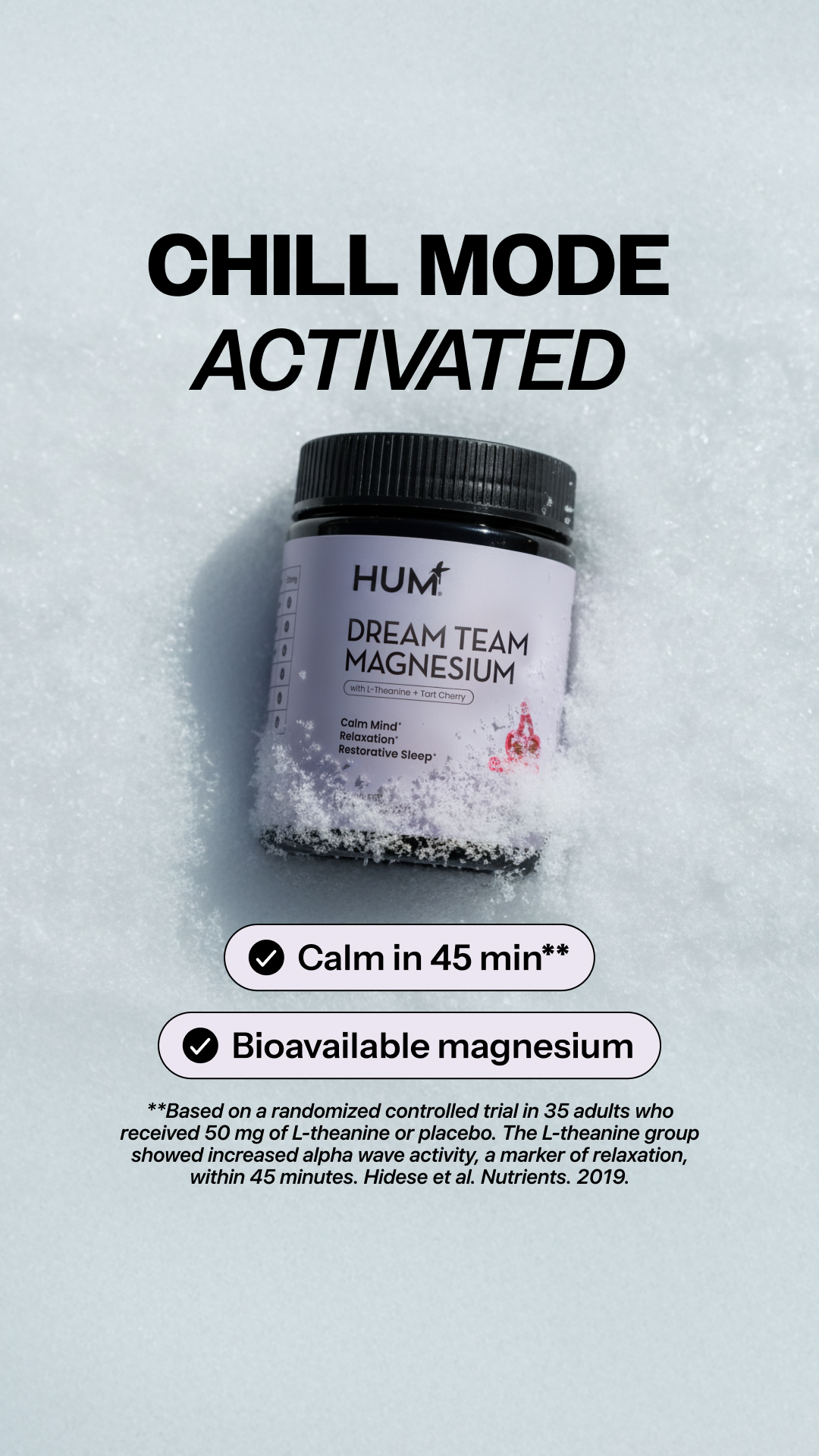 HUM Nutrition Facebook ad