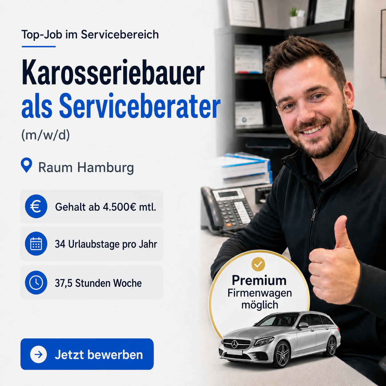 Top Jobs im Handwerk Facebook ad: Jetzt Top-Job-Angebot sichern - ohne Lebenslauf &…