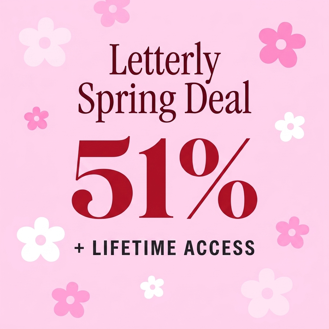 Letterly Facebook ad