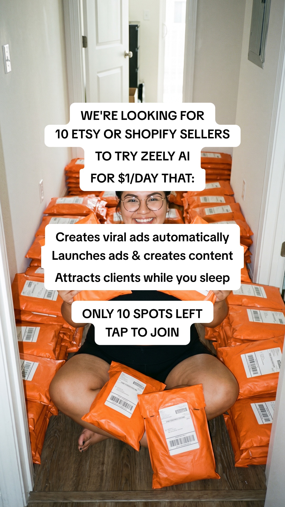 Ebook Sales Daily Facebook ad: I create top-selling ads with AI