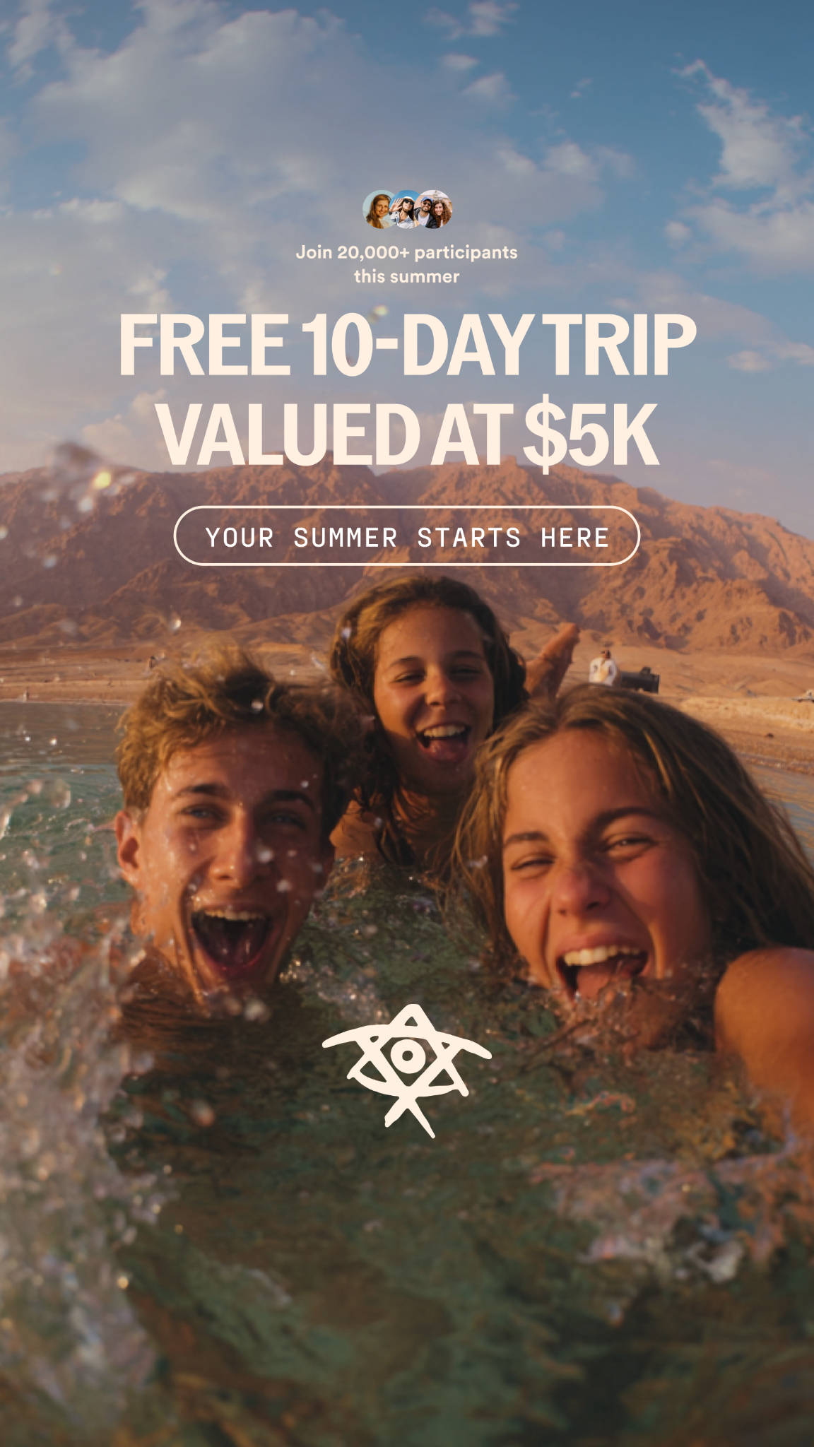 Taglit-Birthright Israel Facebook ad